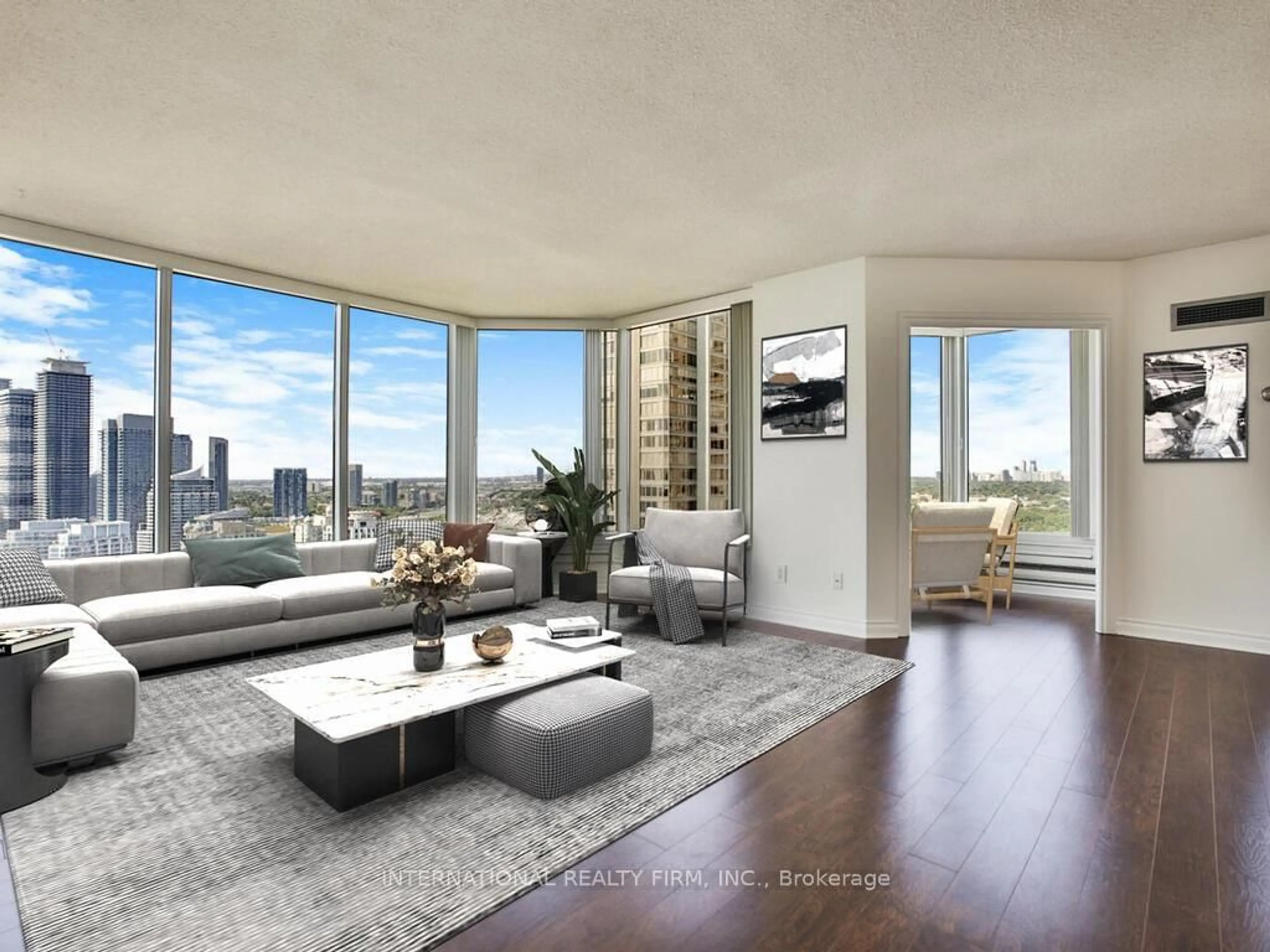 Living room with furniture, unknown for 1 Palace Pier Crt #3309, Toronto Ontario M8V 3W9