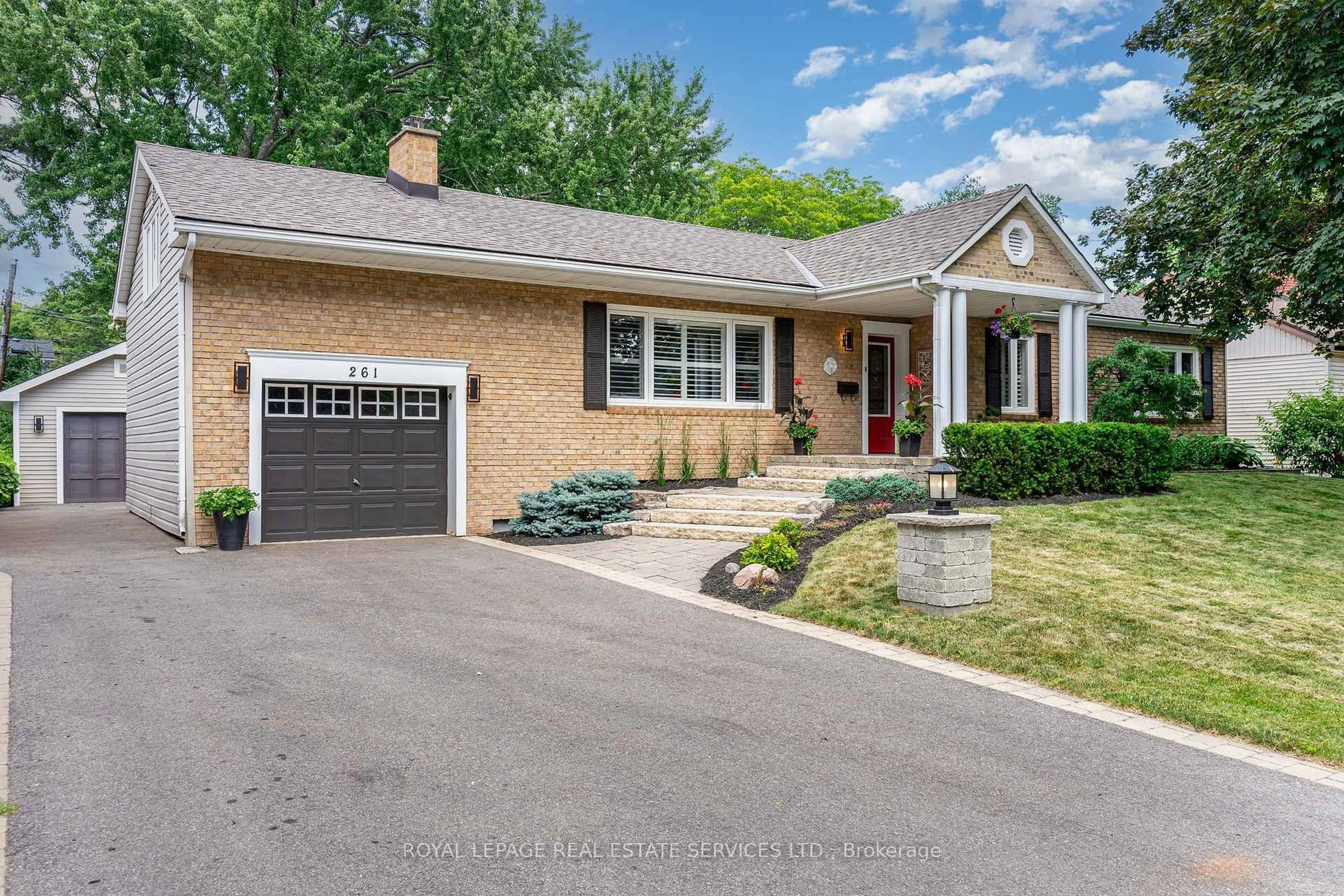 Home with brick exterior material, street for 261 Tuck Dr, Burlington Ontario L7L 2P9