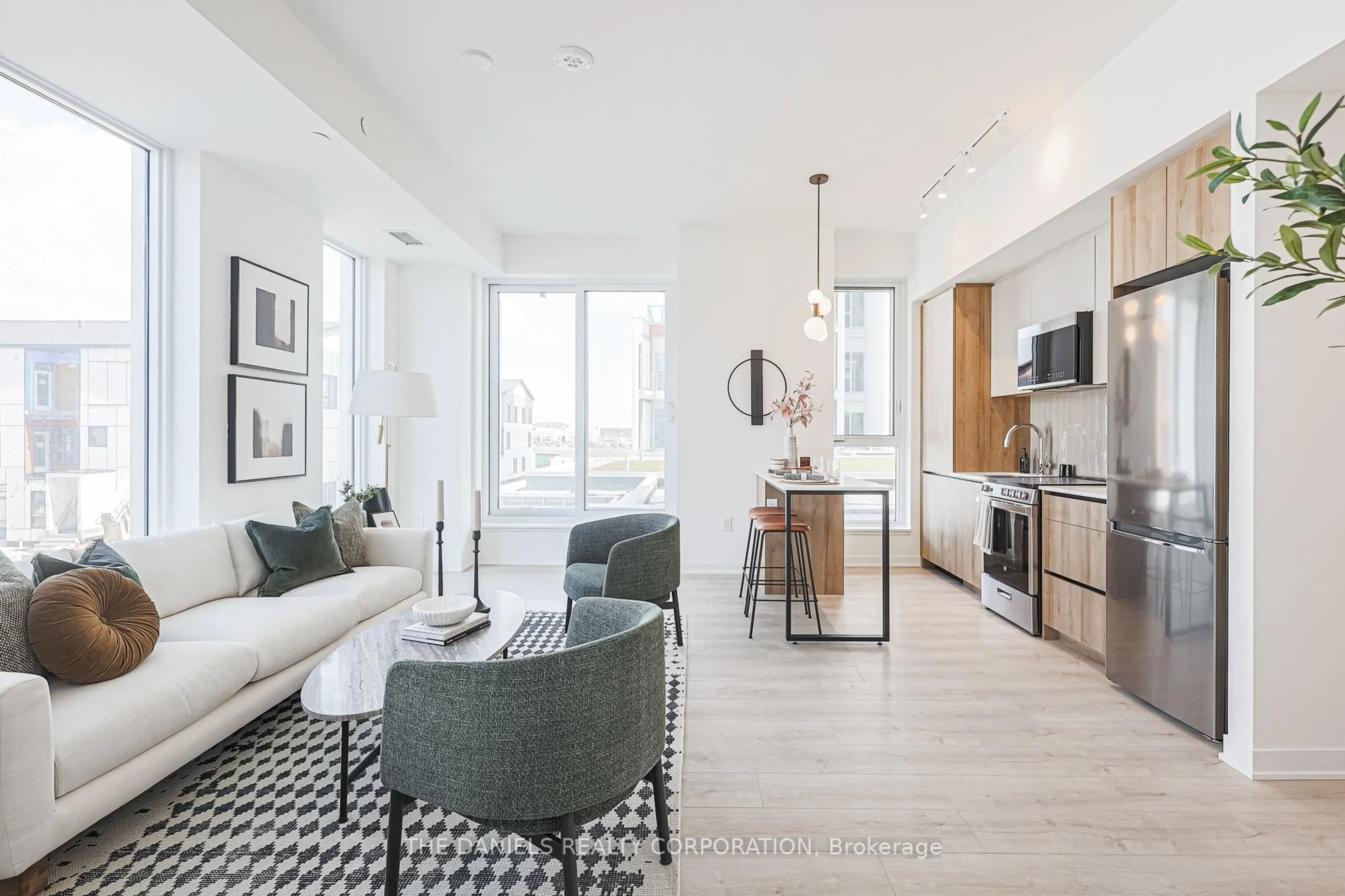 Open concept kitchen, unknown for 20 All Nations Dr #424, Brampton Ontario L7A 0H8