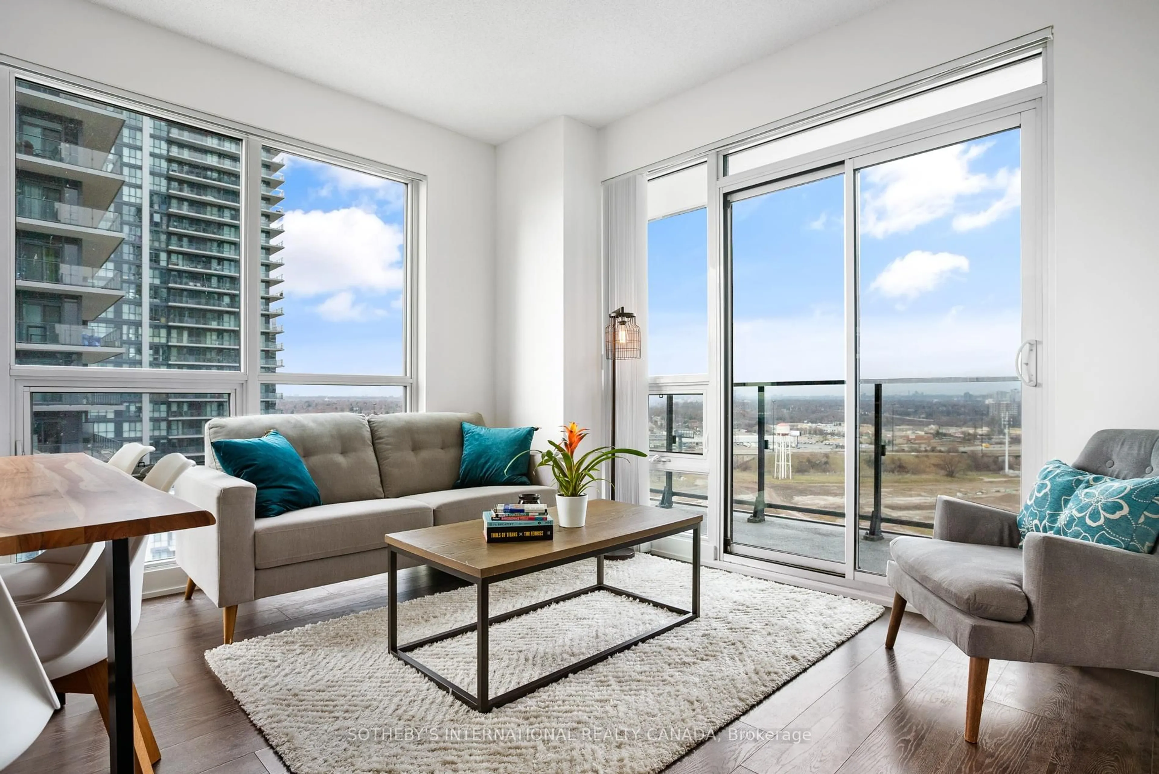 Living room with furniture, unknown for 2212 Lake Shore Blvd #2508, Toronto Ontario M8V 0C2