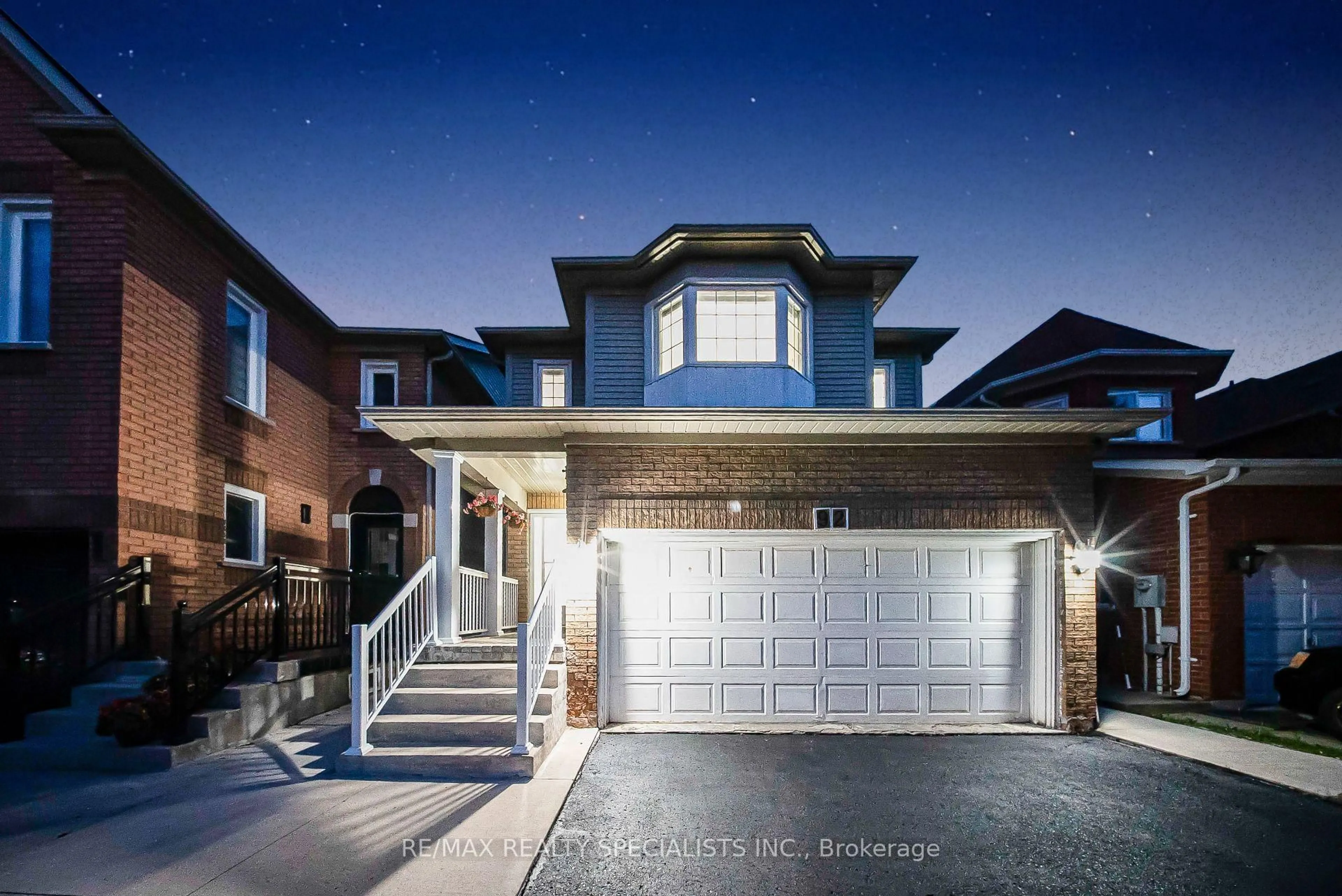 Home with brick exterior material, street for 92 Black Oak Dr, Brampton Ontario L6R 1B8