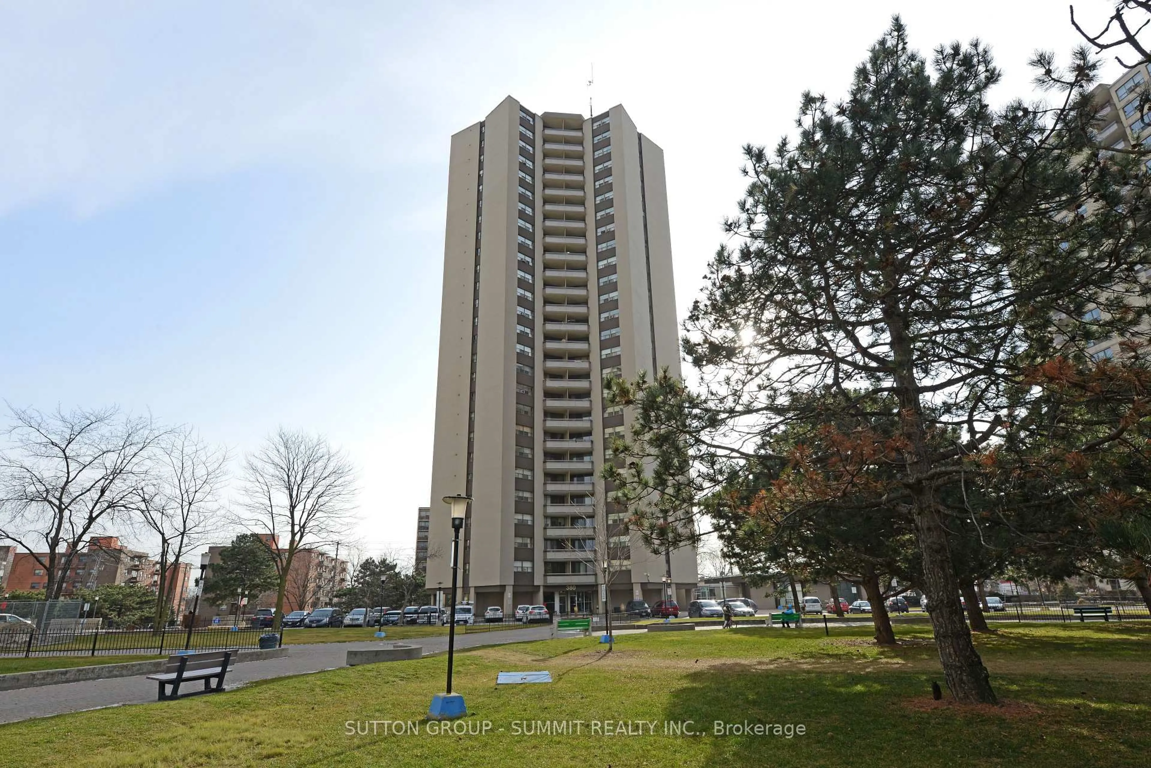 A pic from outside/outdoor area/front of a property/back of a property/a pic from drone, building for 380 Dixon Rd #1902, Toronto Ontario M9R 1T3