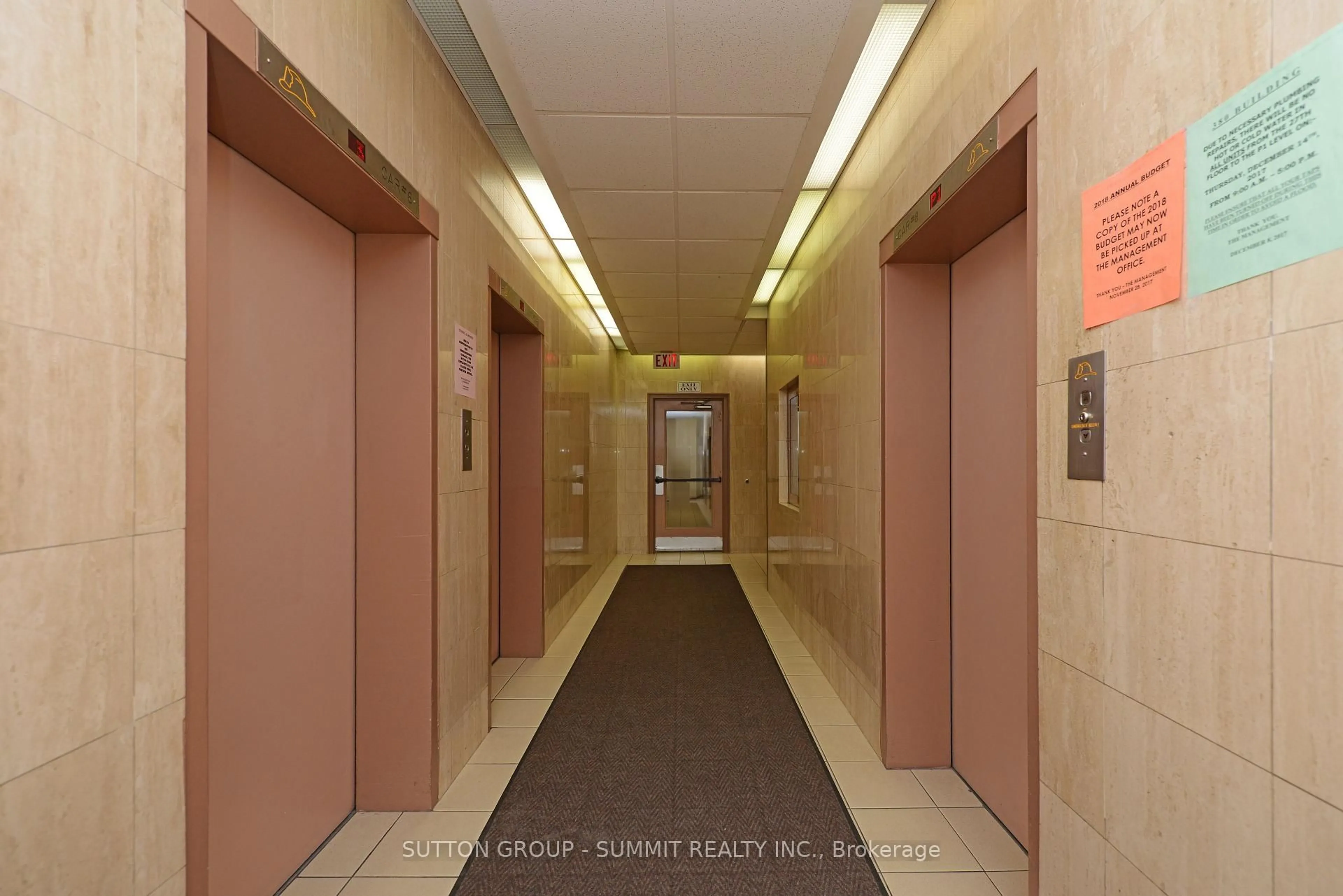 Indoor foyer for 380 Dixon Rd #1902, Toronto Ontario M9R 1T3