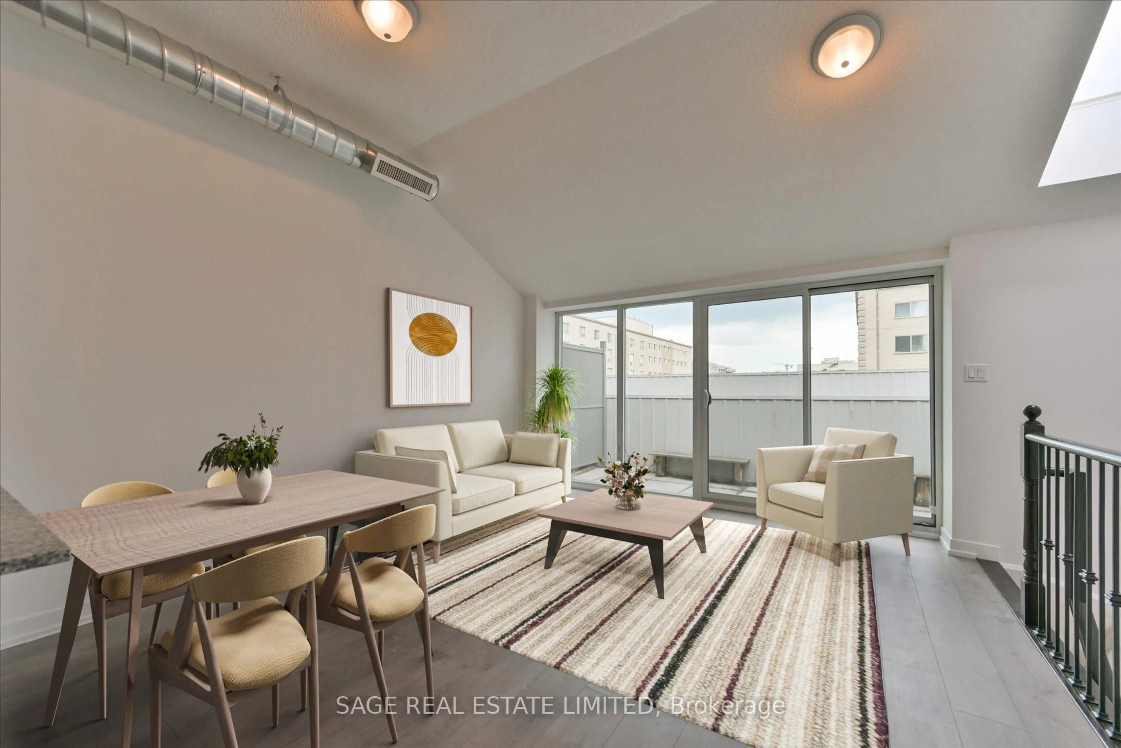Living room with furniture, unknown for 1410 Dupont St #415, Toronto Ontario M6H 0B6
