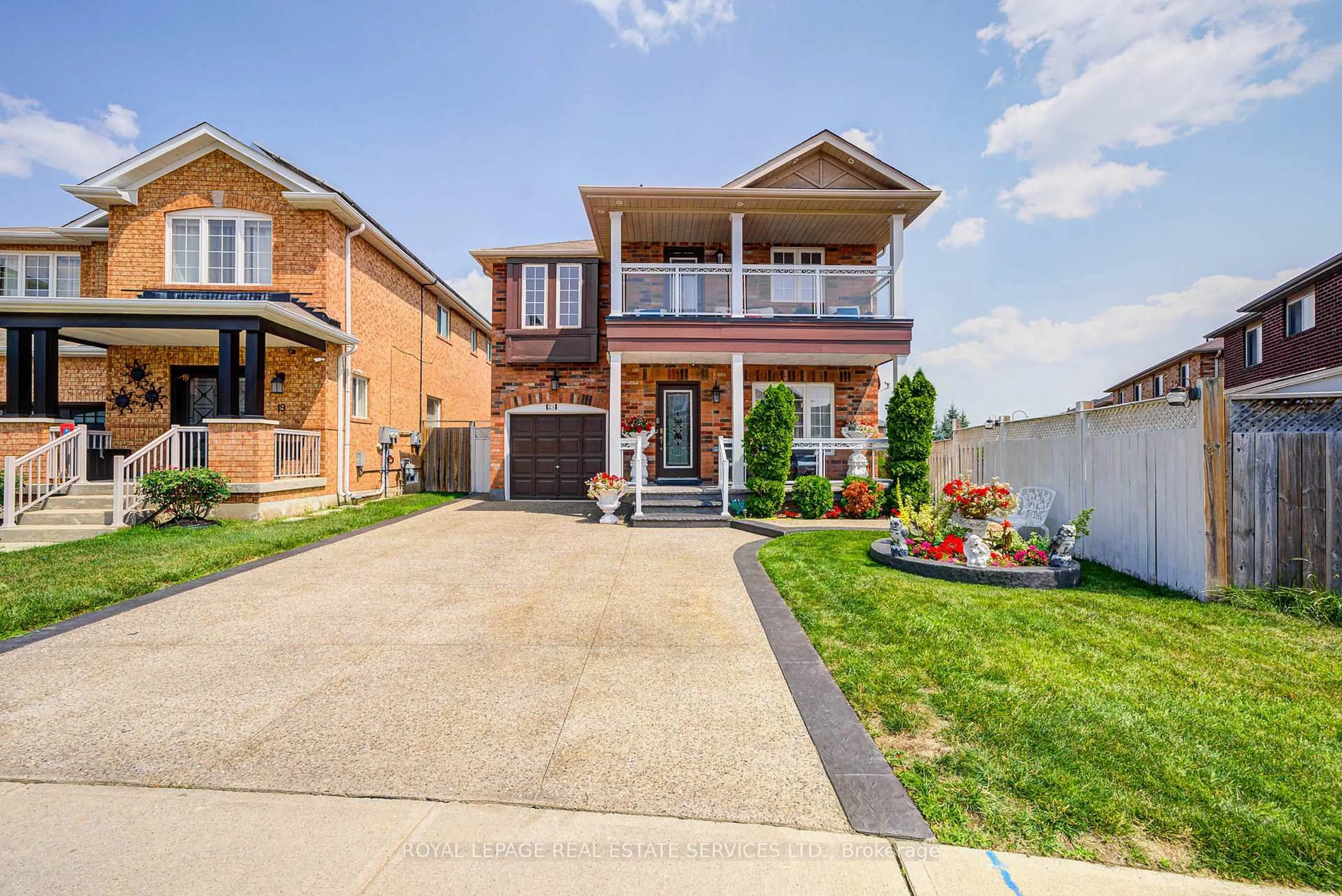 Home with brick exterior material, street for 21 Duxford St, Brampton Ontario L6X 0S6