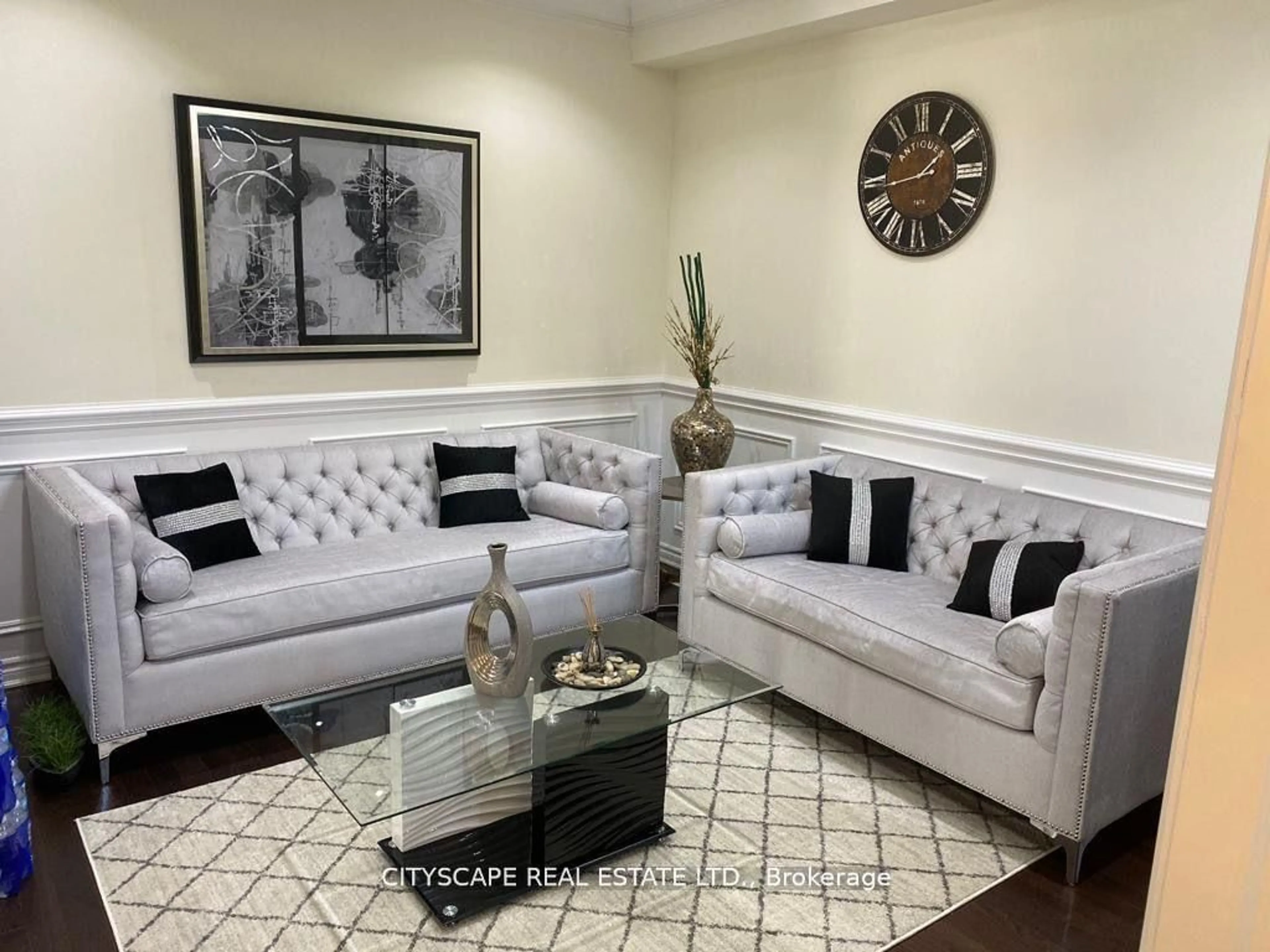 Living room with furniture, unknown for 1360 Whitney Terr, Milton Ontario L9E 0B8