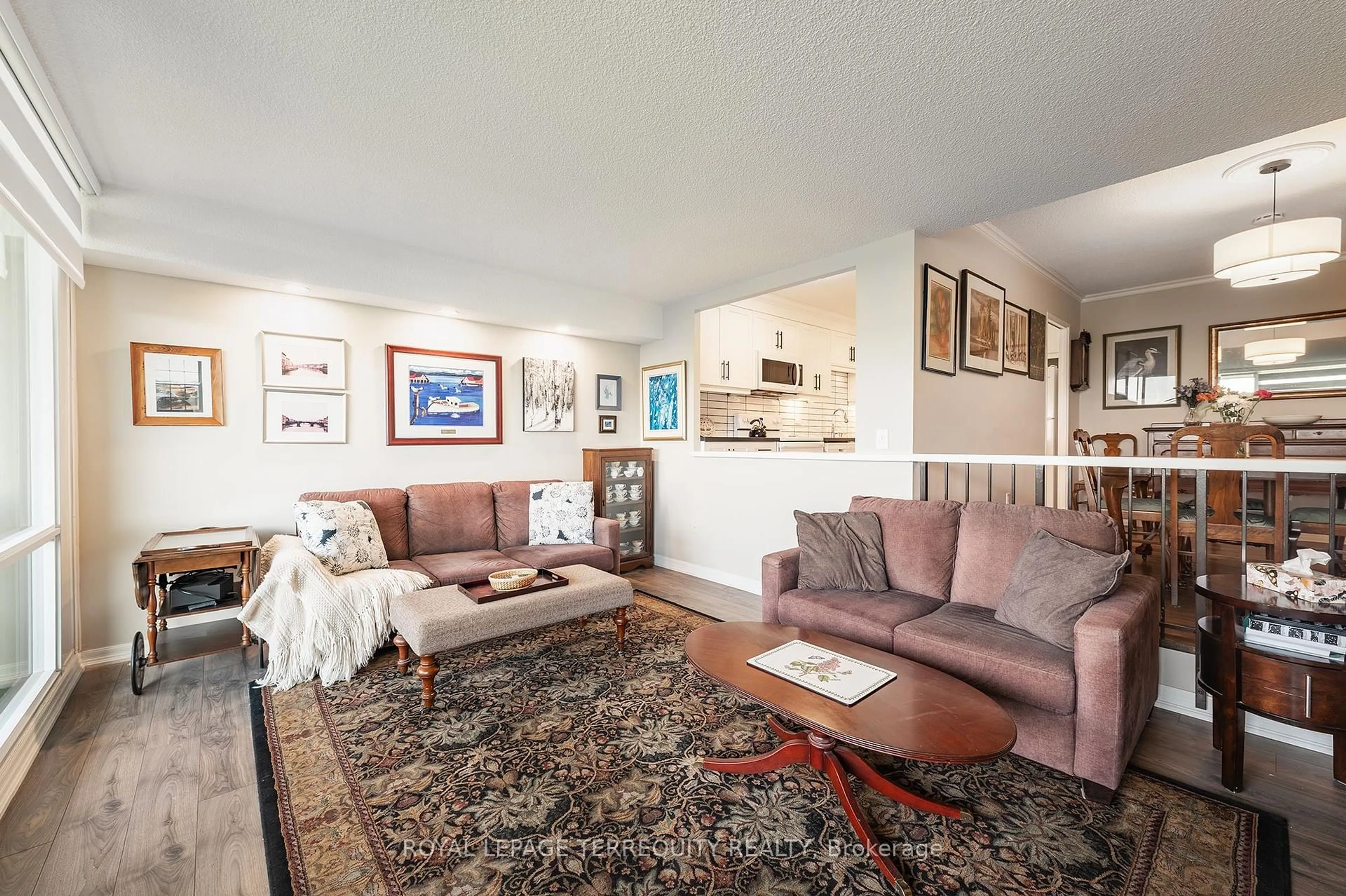 Living room with furniture, unknown for 260 Scarlett Rd #1802, Toronto Ontario M6N 4X6