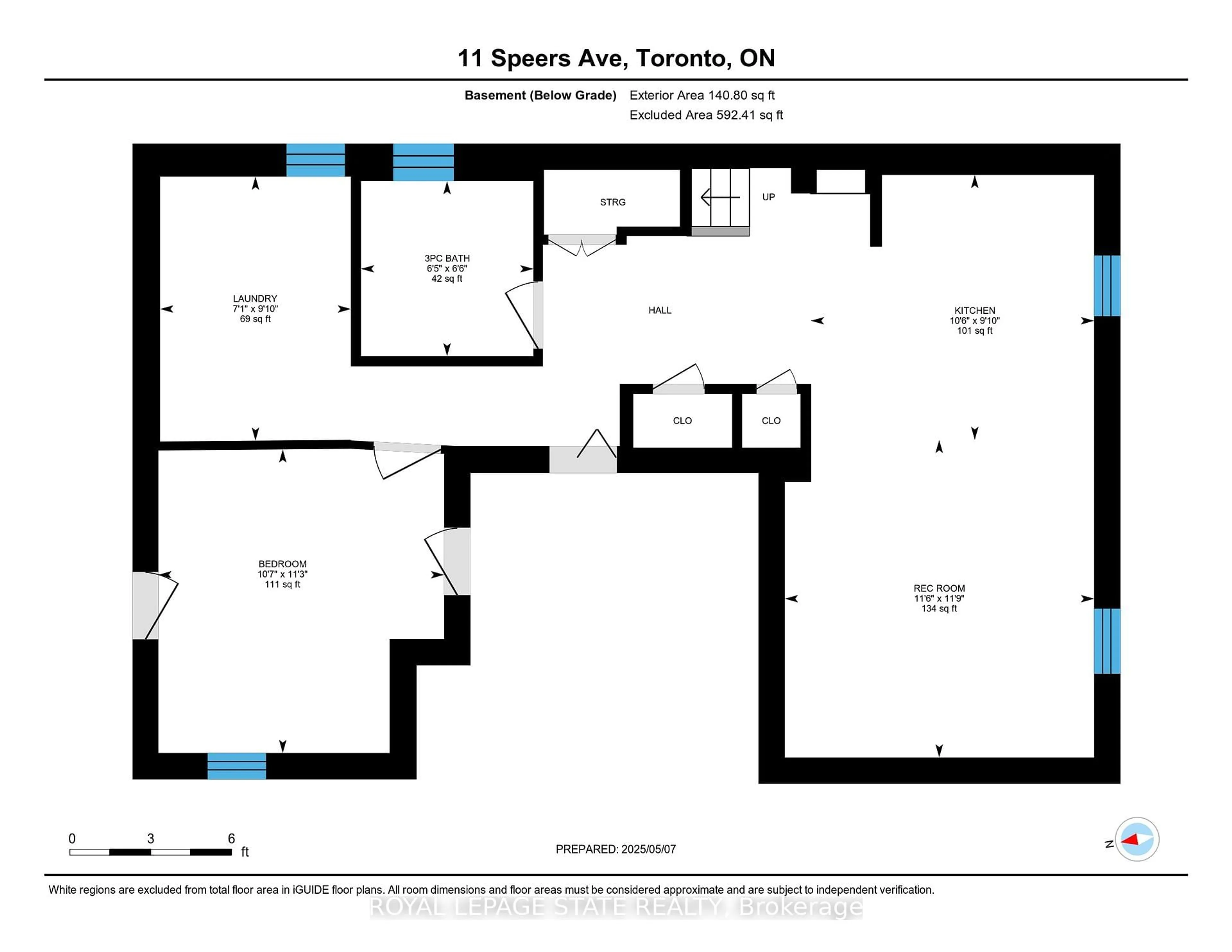 Floor plan for 11 Speers Ave, Toronto Ontario M9N 1E9
