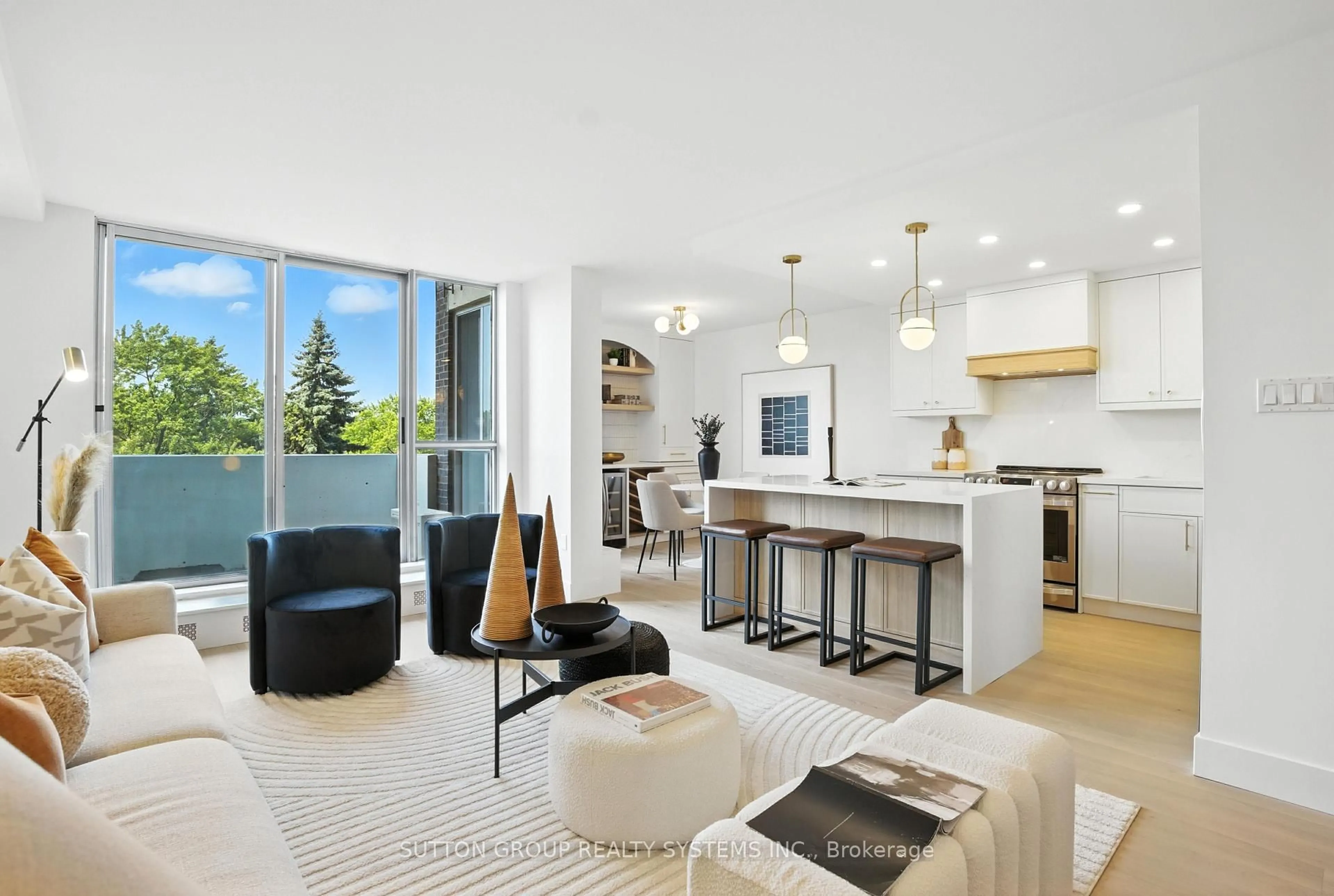 Open concept kitchen, unknown for 35 Ormskirk Ave #307, Toronto Ontario M6S 1A8