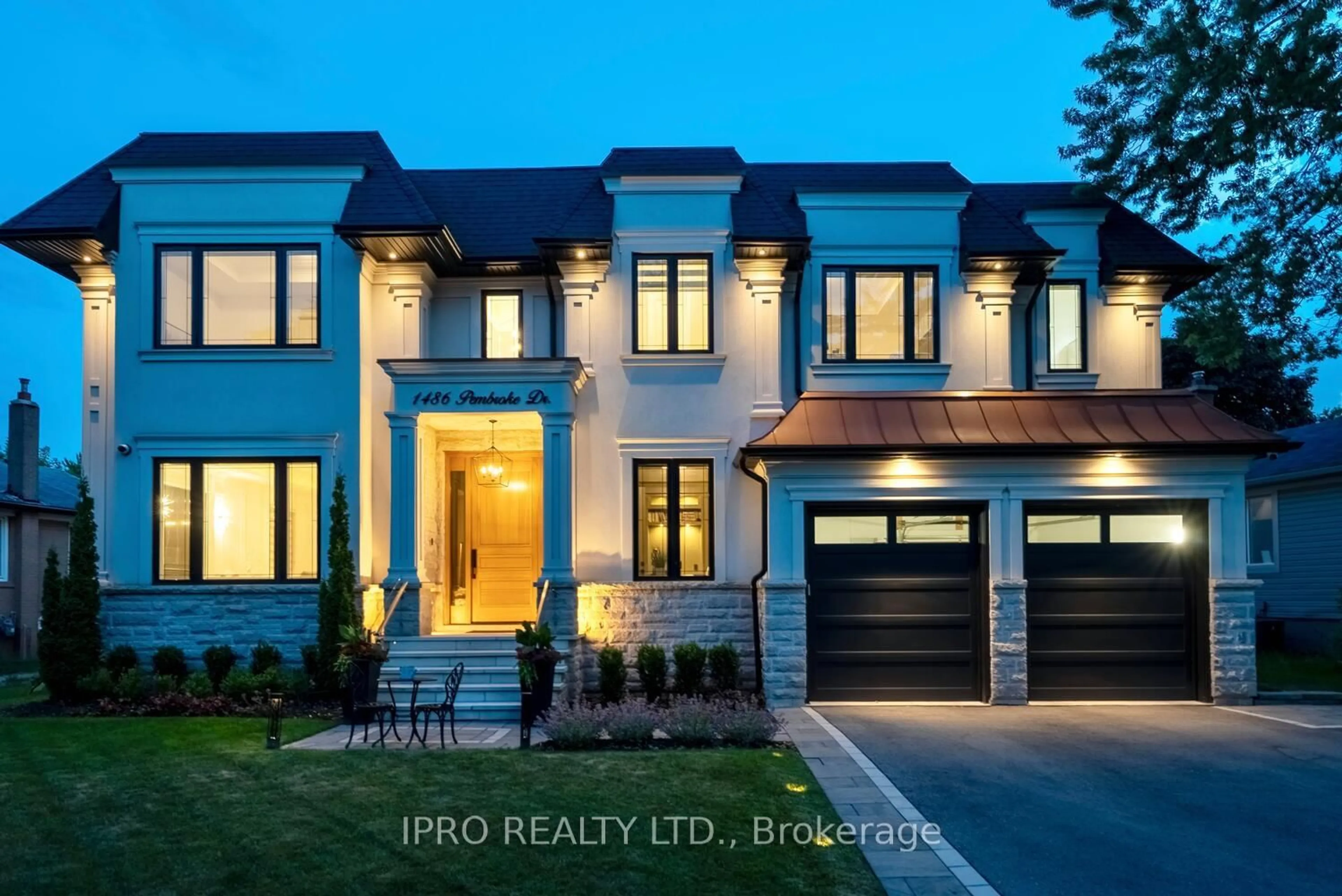 Home with brick exterior material, street for 1486 Pembroke Dr, Oakville Ontario L6H 1V8