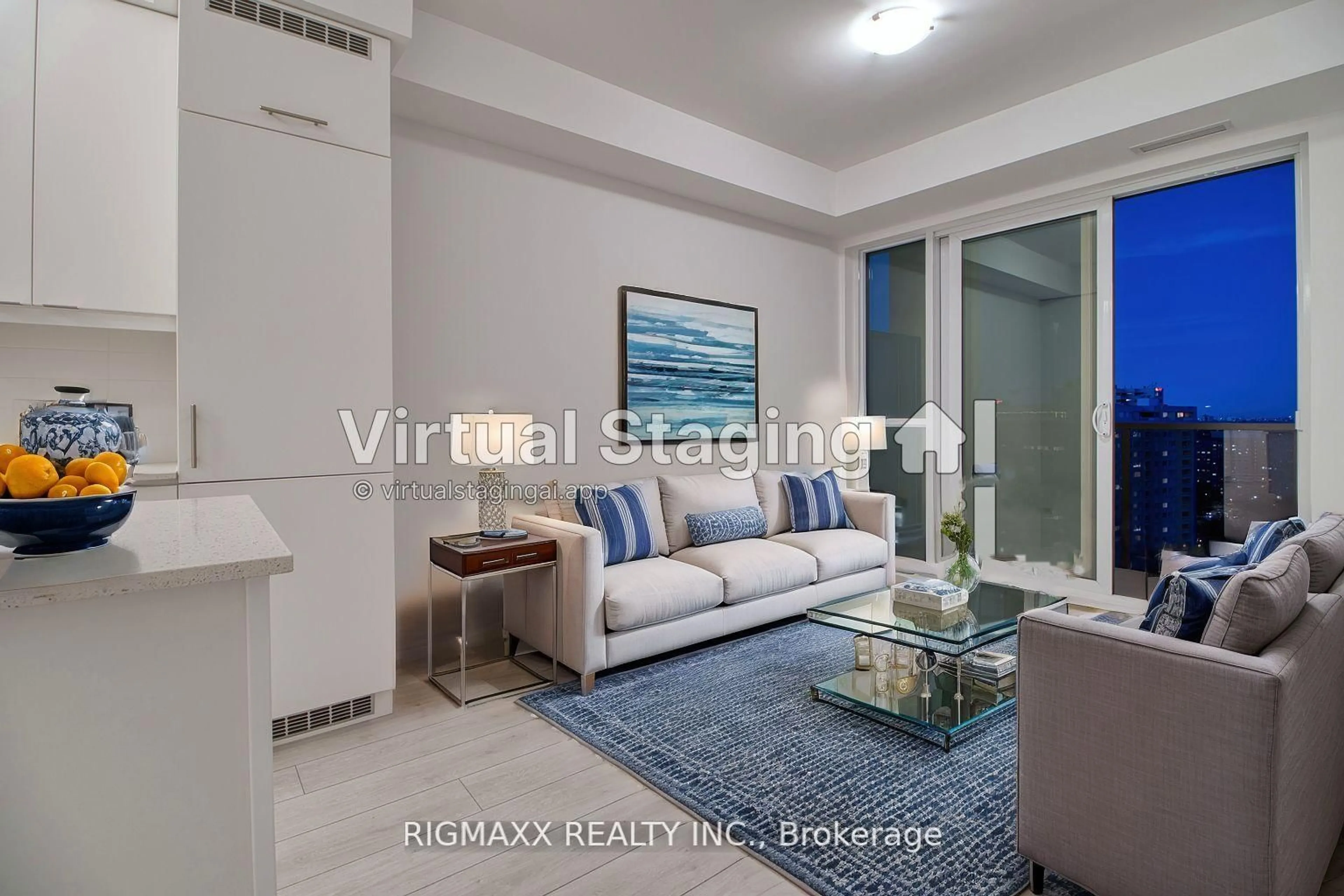 Living room with furniture, unknown for 30 Elm Dr #1503, Mississauga Ontario L5B 0N6