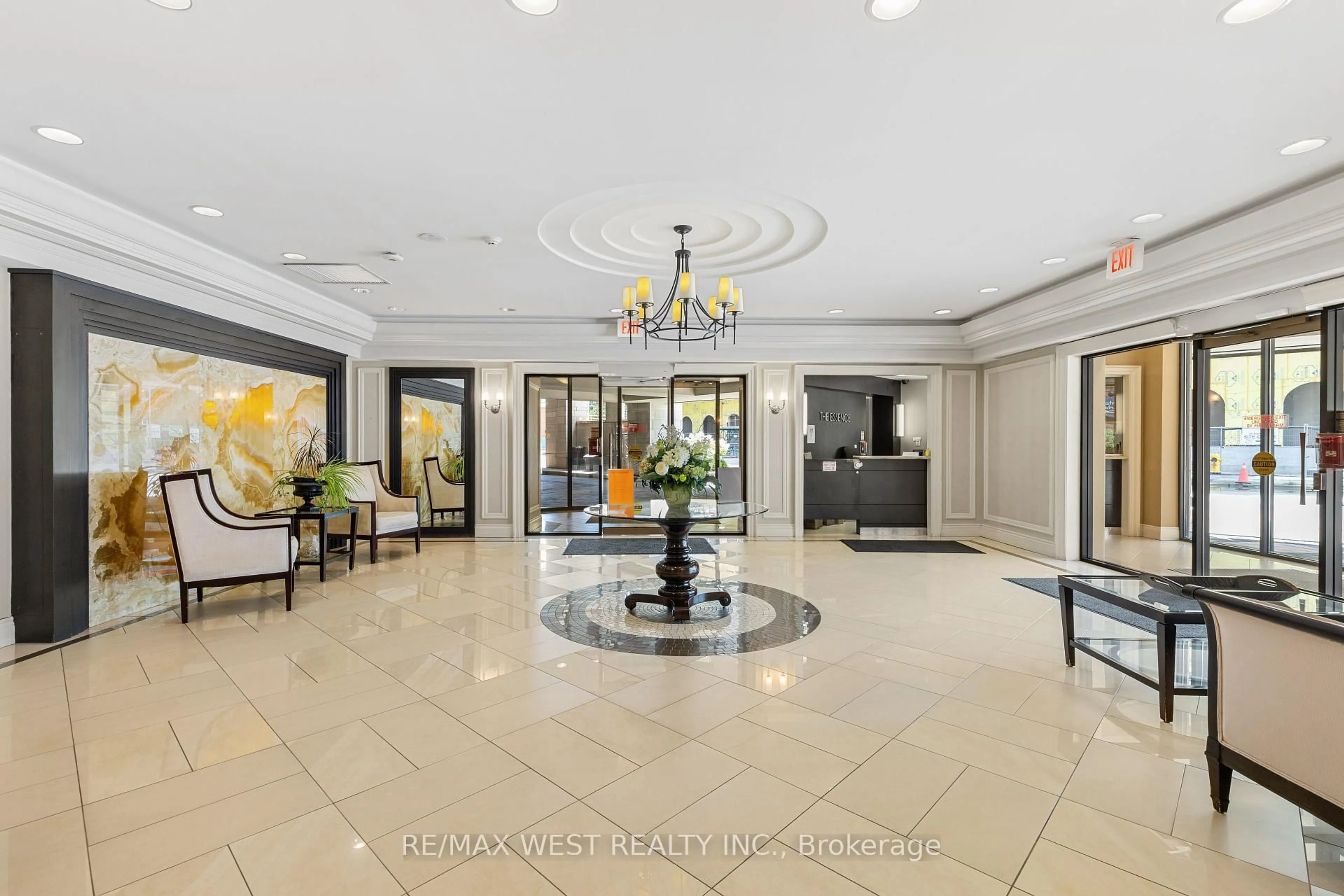 Lobby for 25 Earlington Ave #PH615, Toronto Ontario M8X 3A3