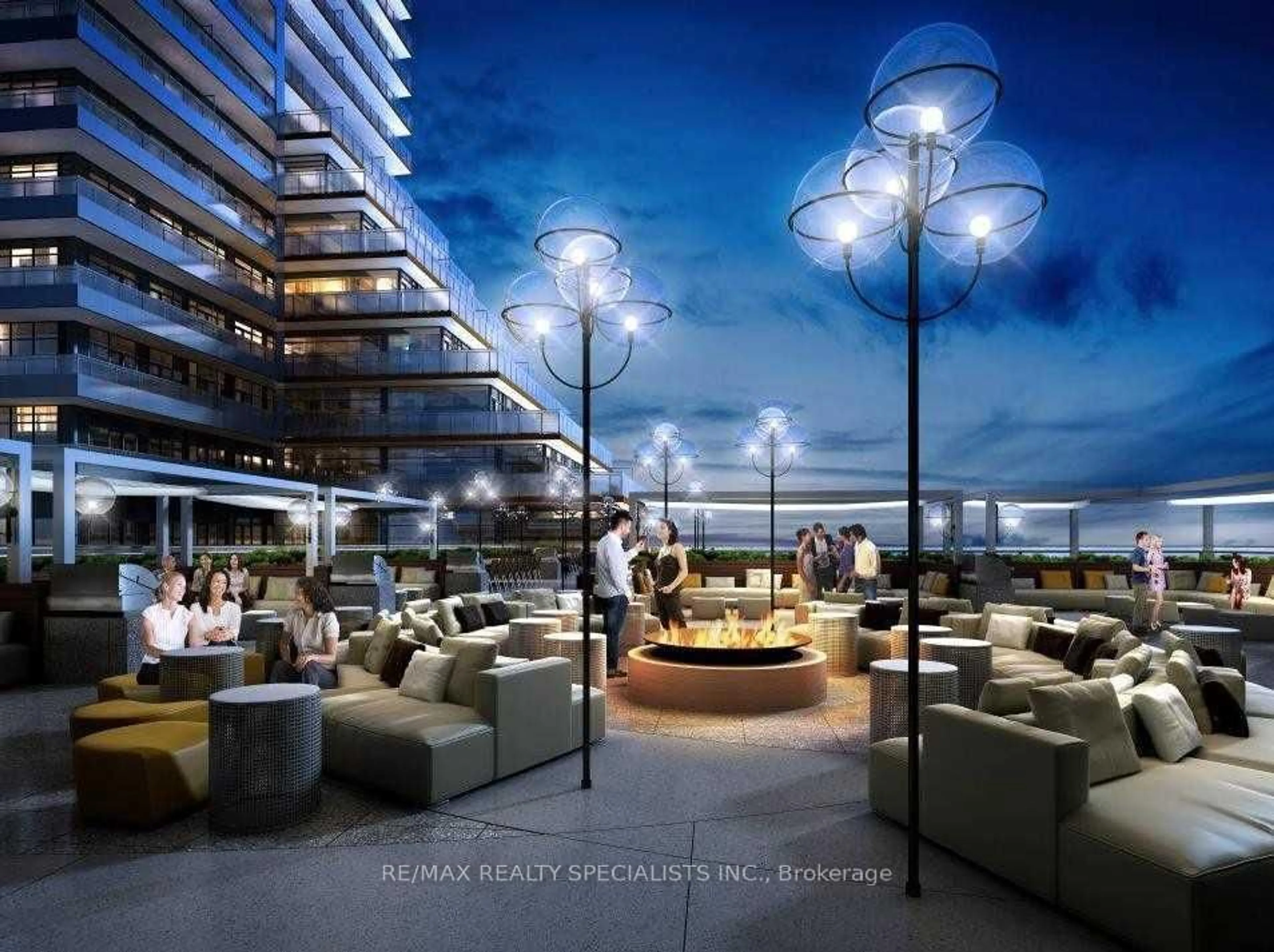 Patio, water/lake/river/ocean view for 20 SHORE BREEZE Dr #404, Toronto Ontario M8V 1A1