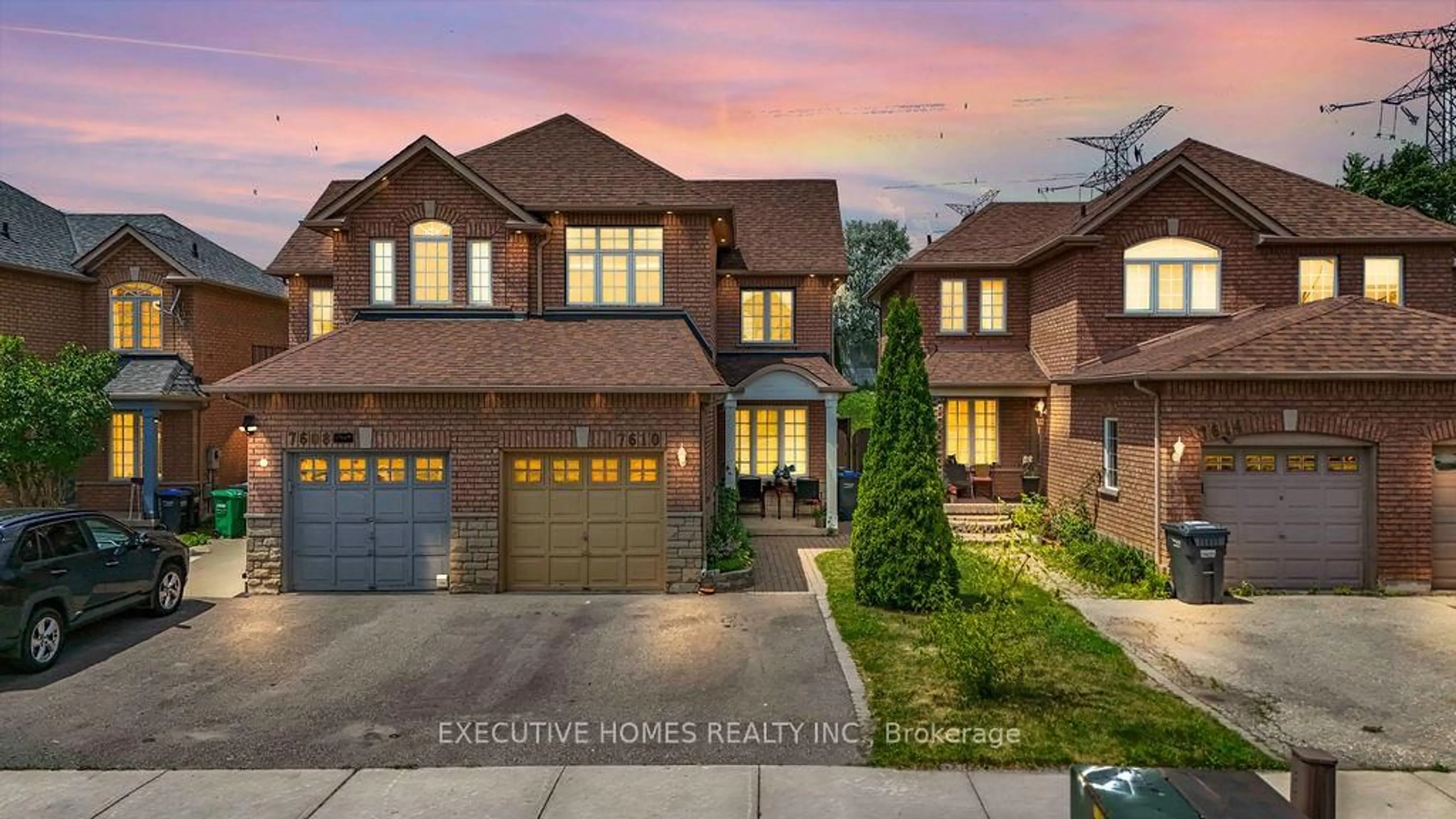 Home with brick exterior material, street for 7610 Black Walnut Tr, Mississauga Ontario L5N 8A7