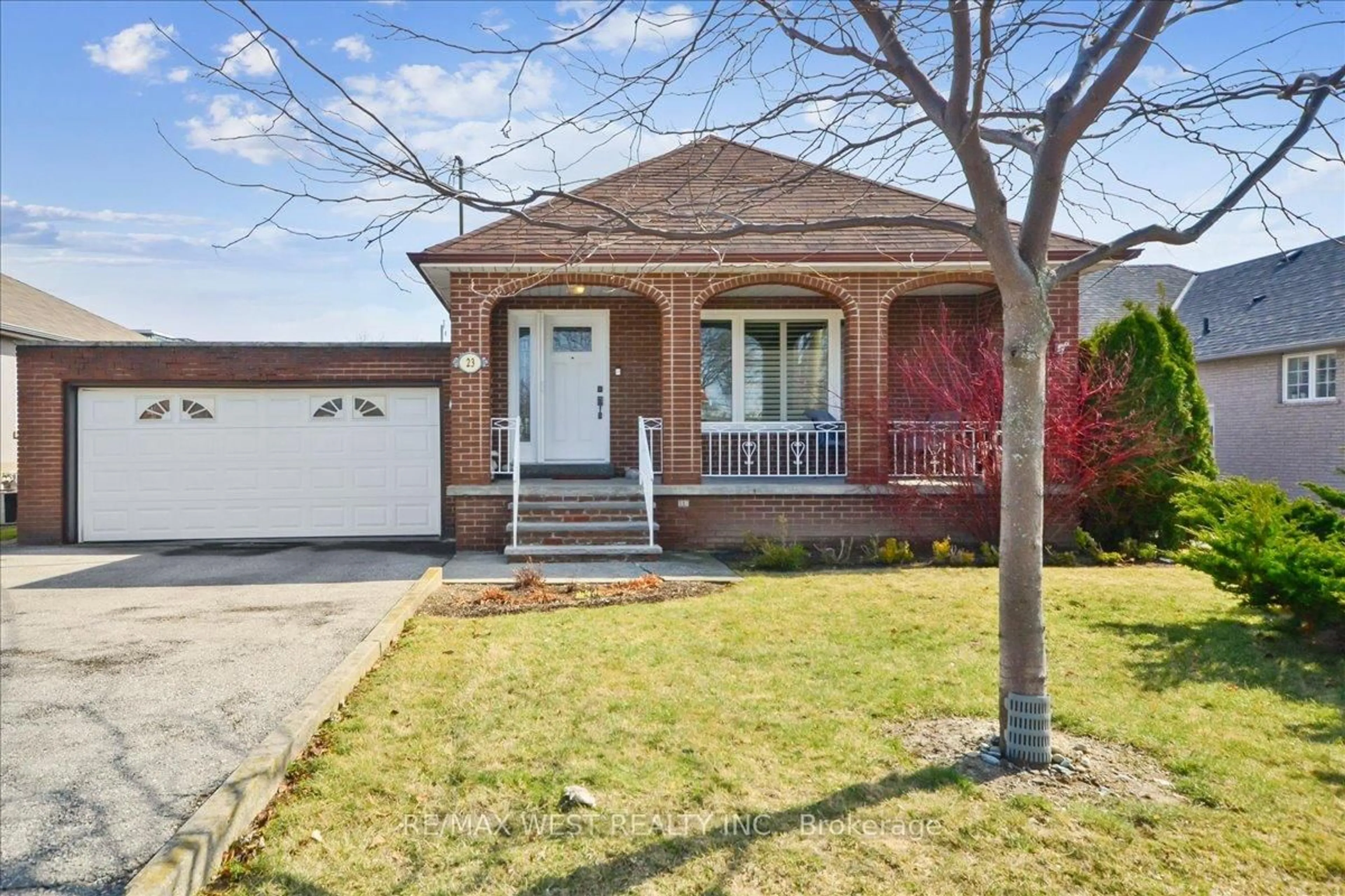 Home with brick exterior material, street for 23 Nash Dr, Toronto Ontario M3M 2L2