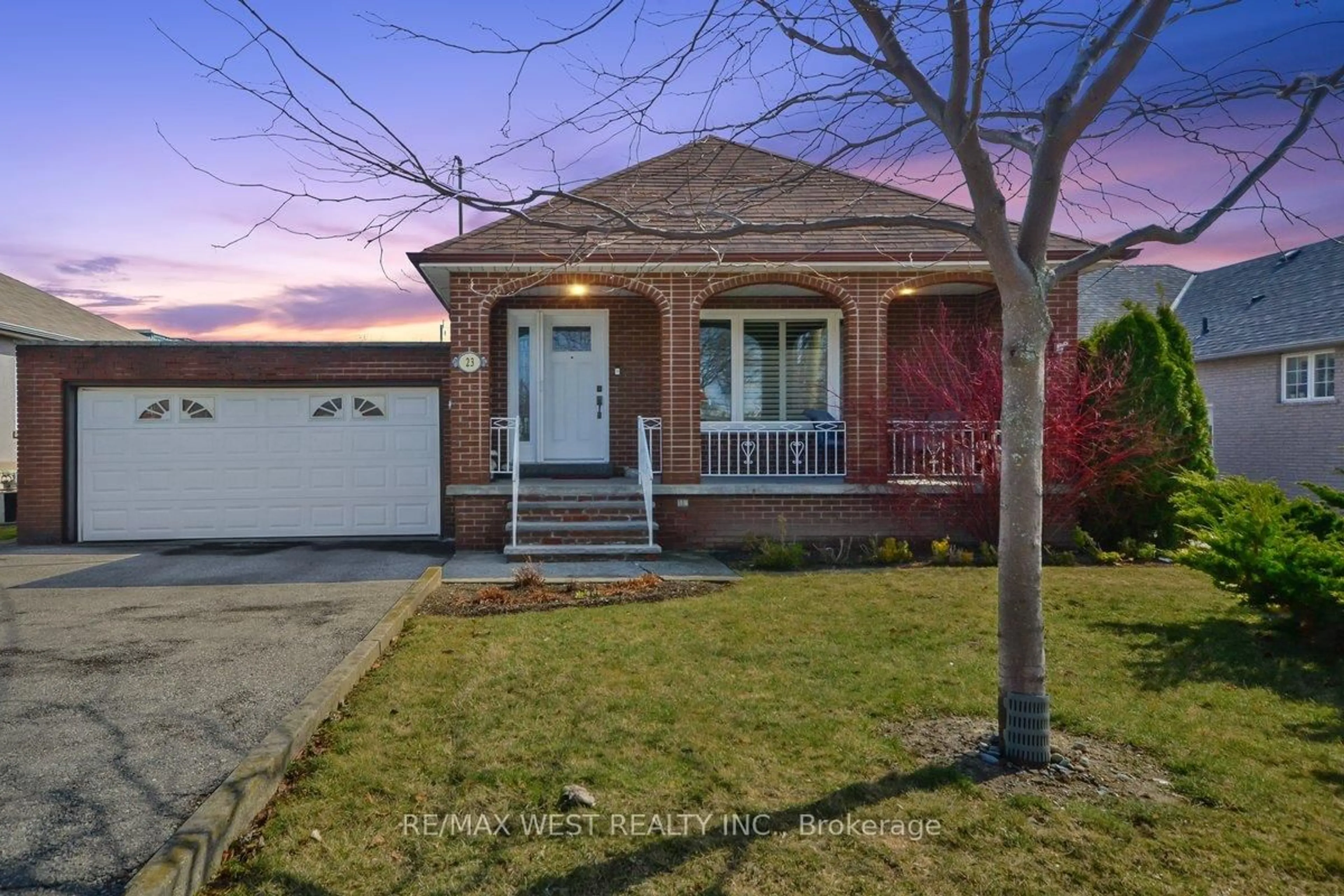 Home with brick exterior material, street for 23 Nash Dr, Toronto Ontario M3M 2L2