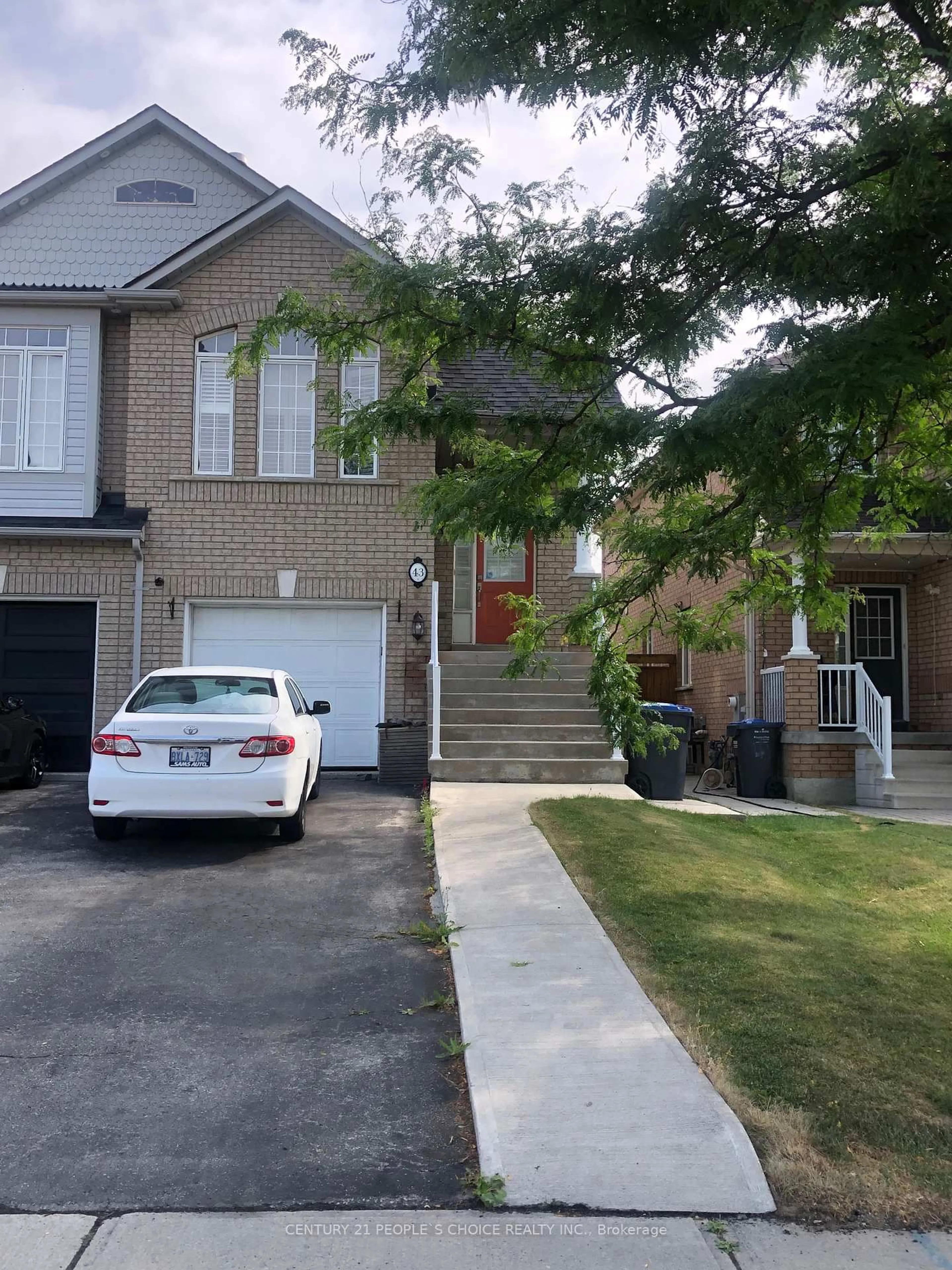 Home with brick exterior material, street for 43 Sheepberry Terr, Brampton Ontario L7A 2B6