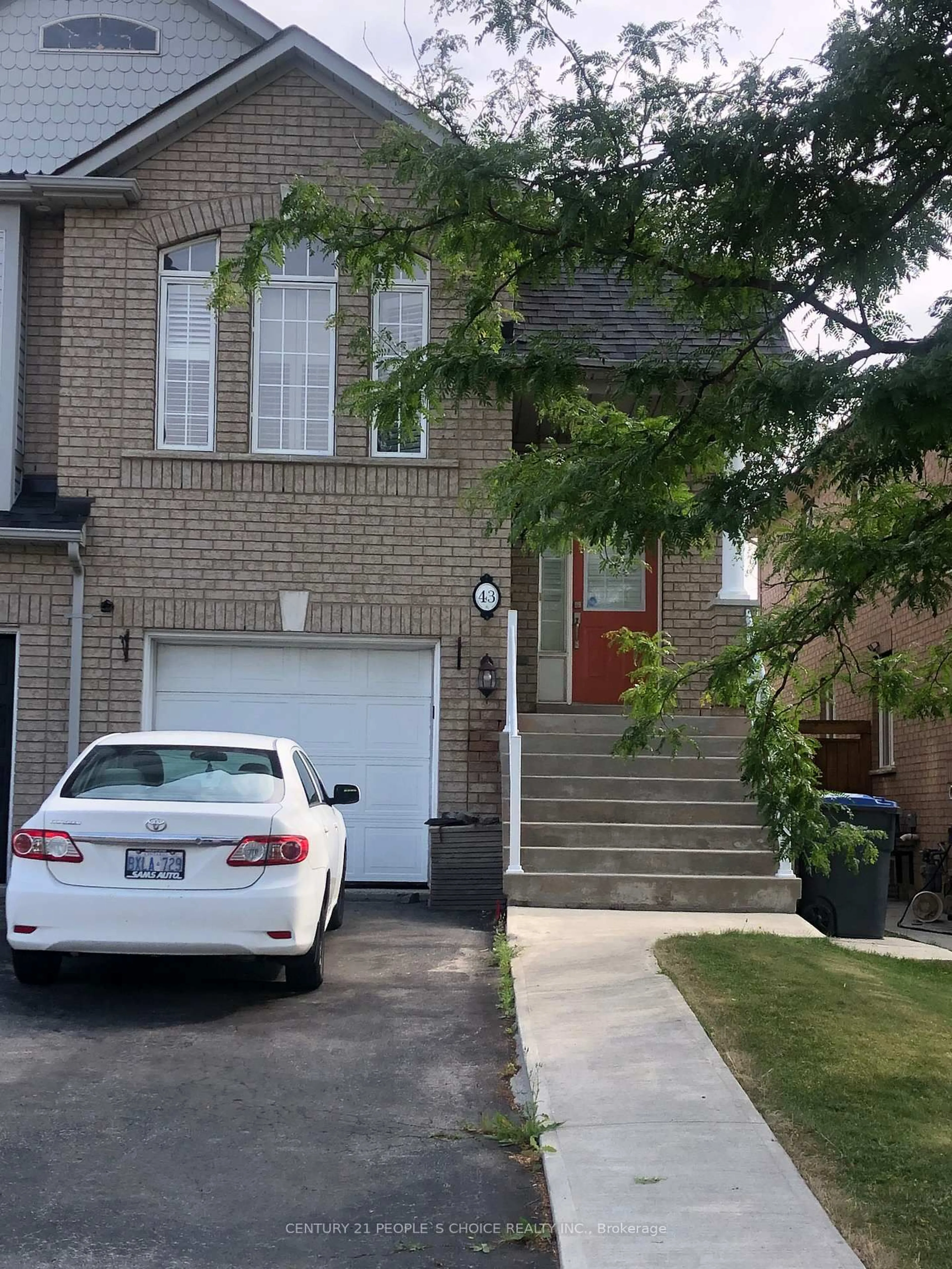Home with brick exterior material, street for 43 Sheepberry Terr, Brampton Ontario L7A 2B6