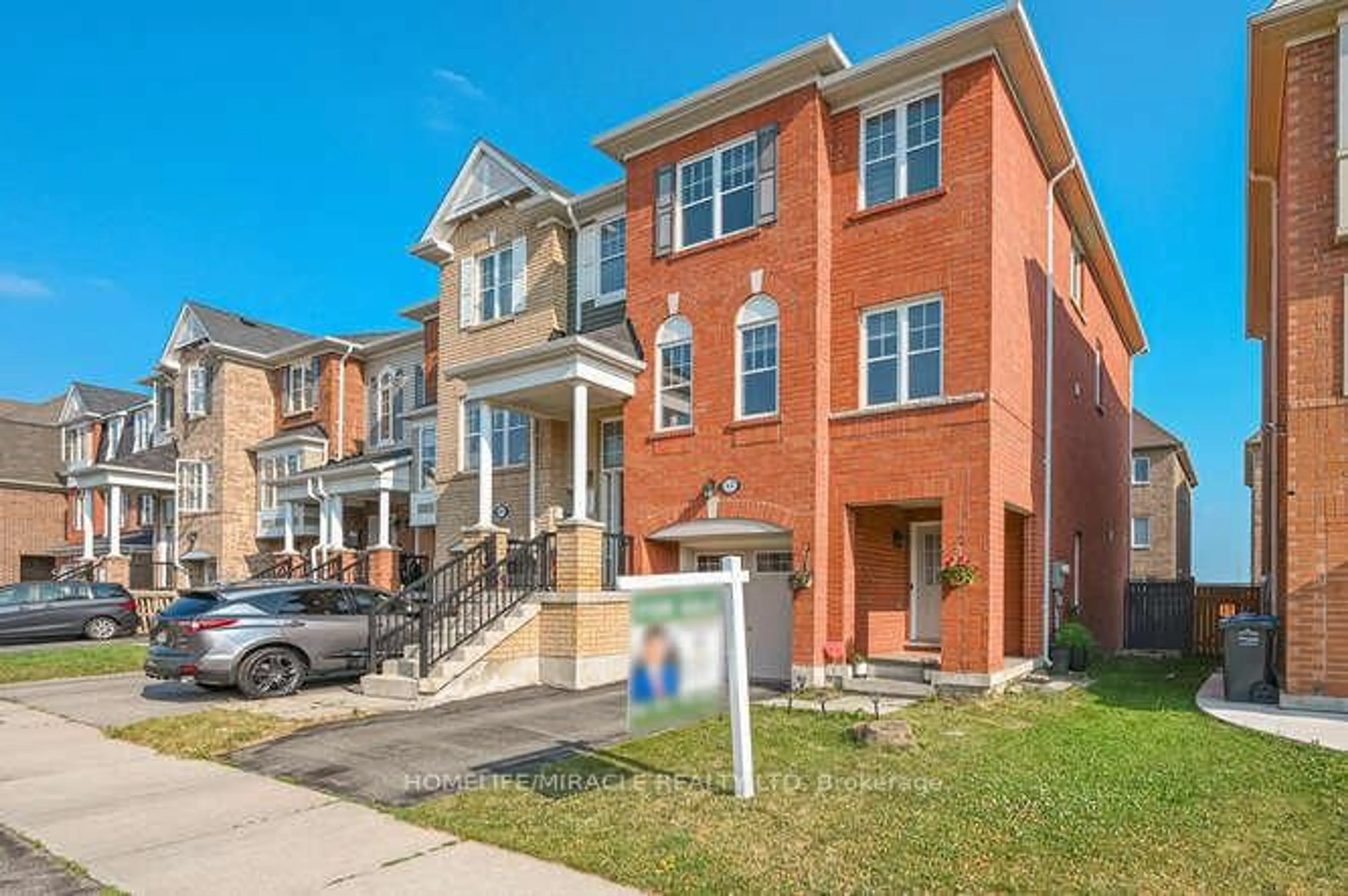 Home with brick exterior material, street for 43 Ariel Rd, Brampton Ontario L7A 3Z2