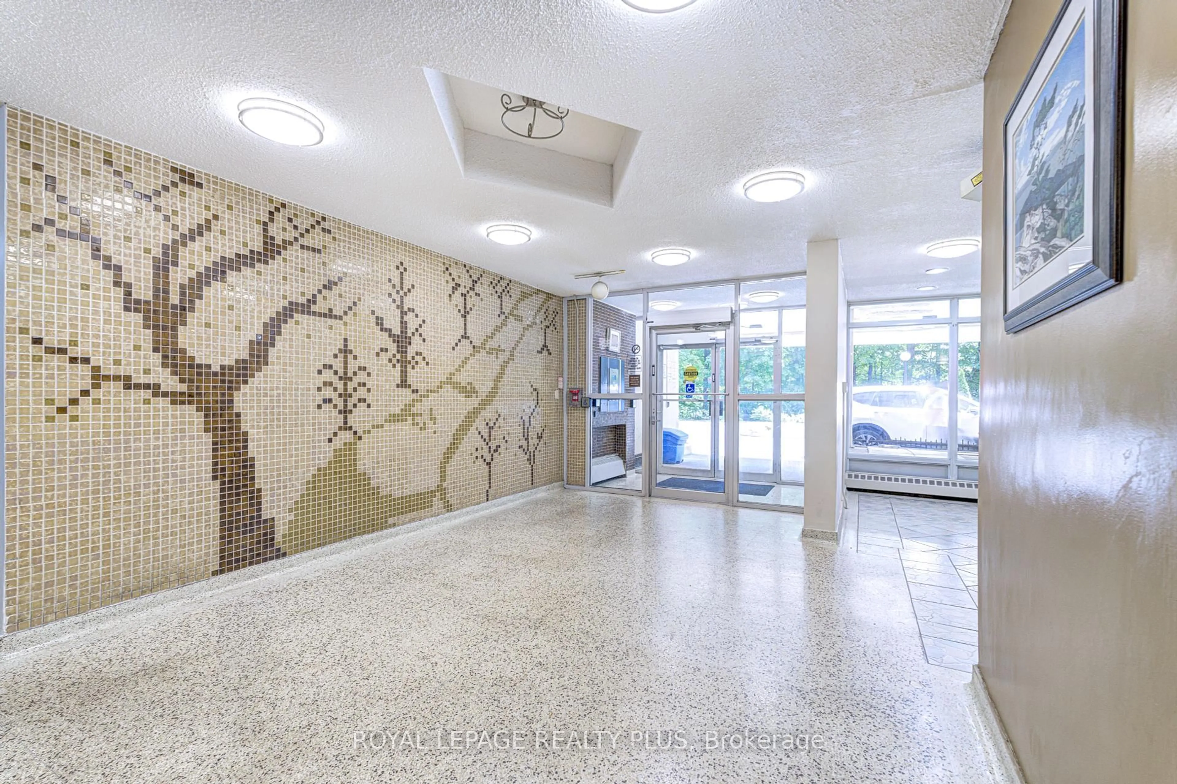 Lobby for 15 London Green Crt #206, Toronto Ontario M3N 1K4