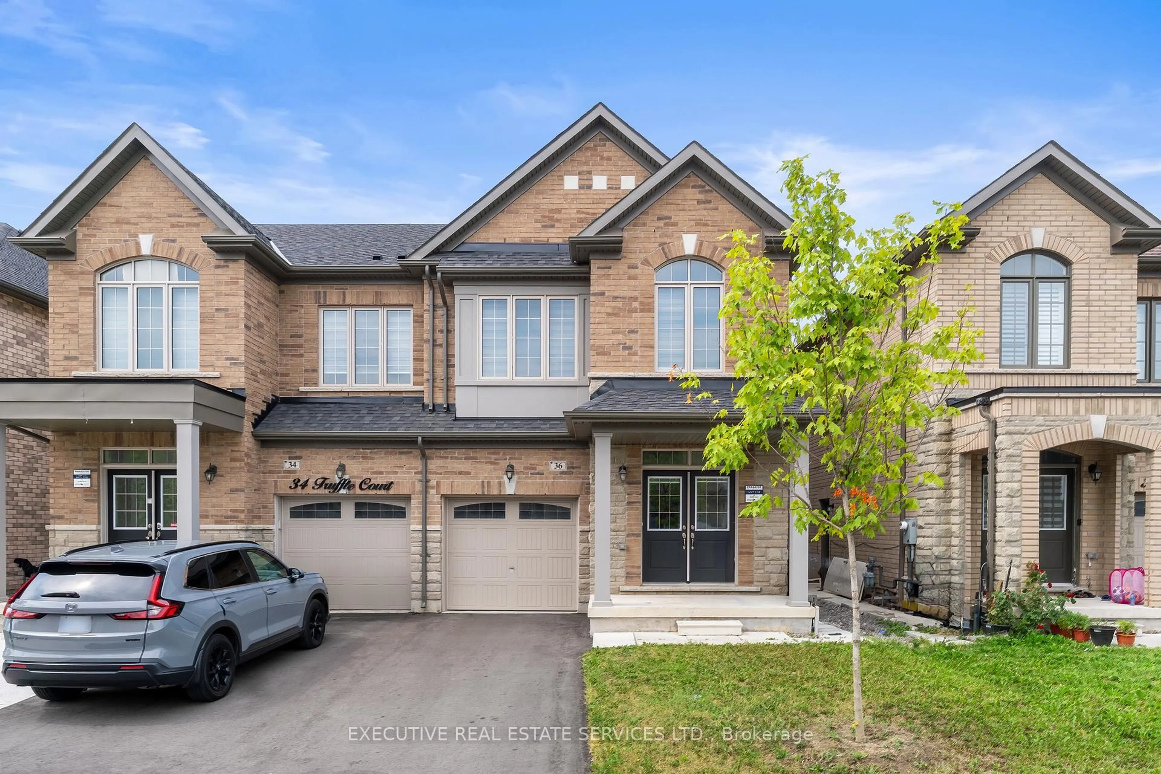 Home with brick exterior material, street for 36 Truffle Crt, Brampton Ontario L7A 5A6