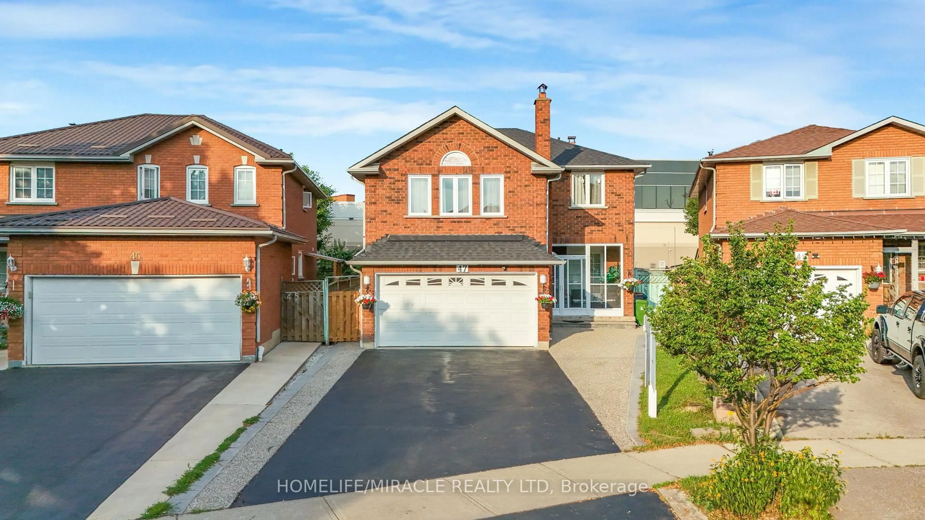 A pic from outside/outdoor area/front of a property/back of a property/a pic from drone, street for 47 Cinrickbar Dr, Toronto Ontario M9W 6X3