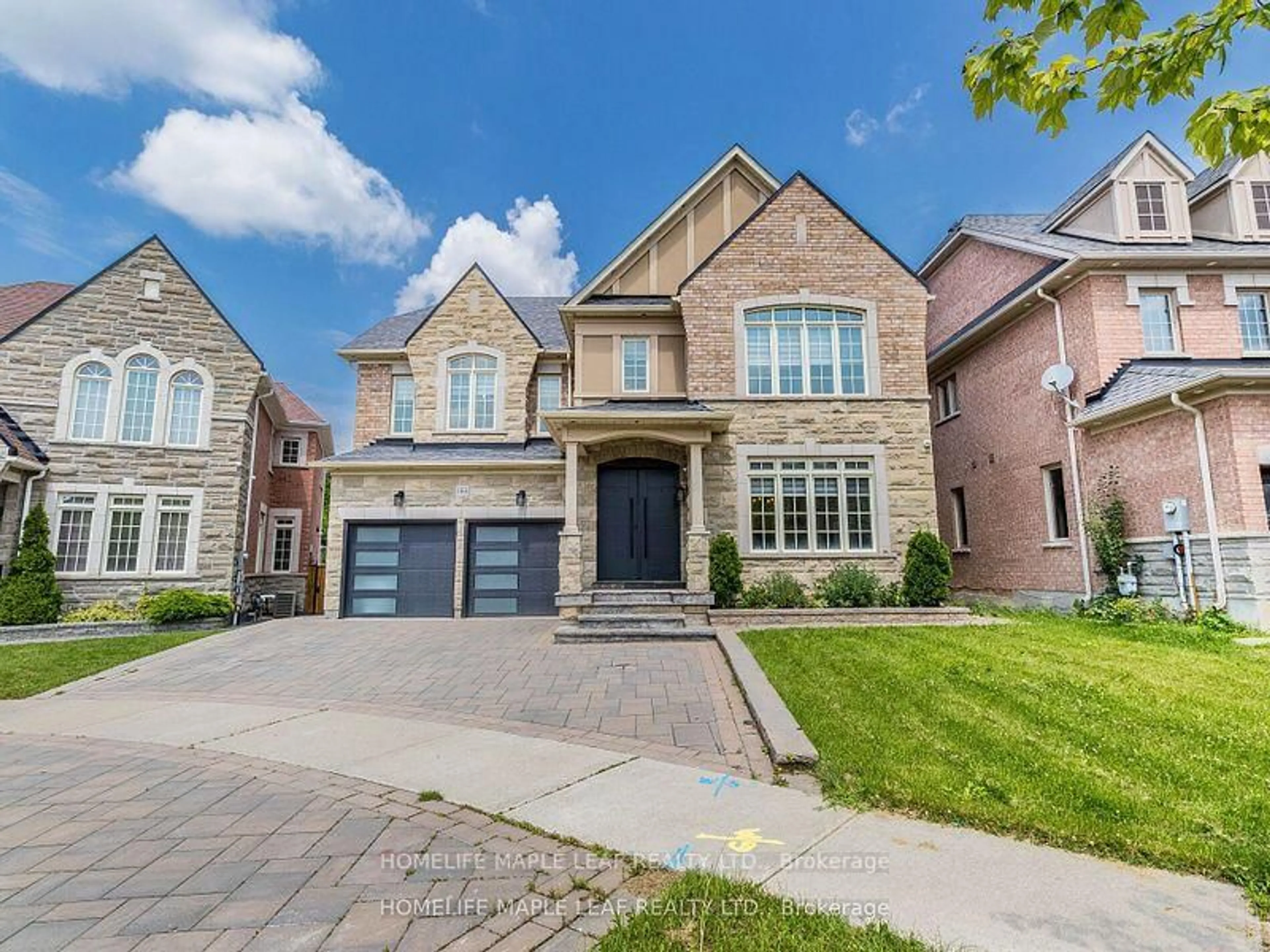 Home with brick exterior material, street for 144 Bloomsbury Ave, Brampton Ontario L6P 2X2
