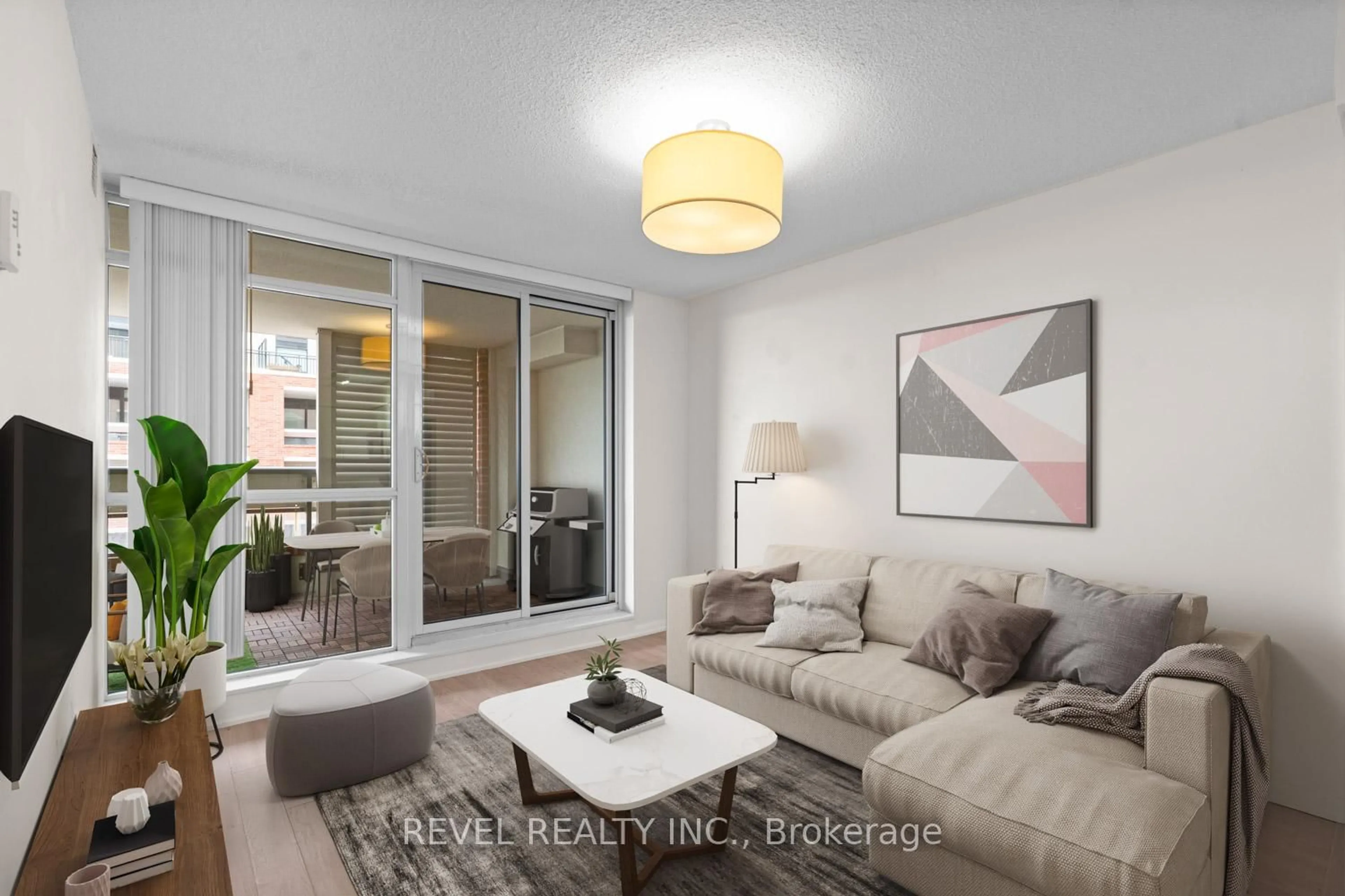 Living room with furniture, unknown for 830 Lawrence Ave #510, Toronto Ontario M6A 1C3