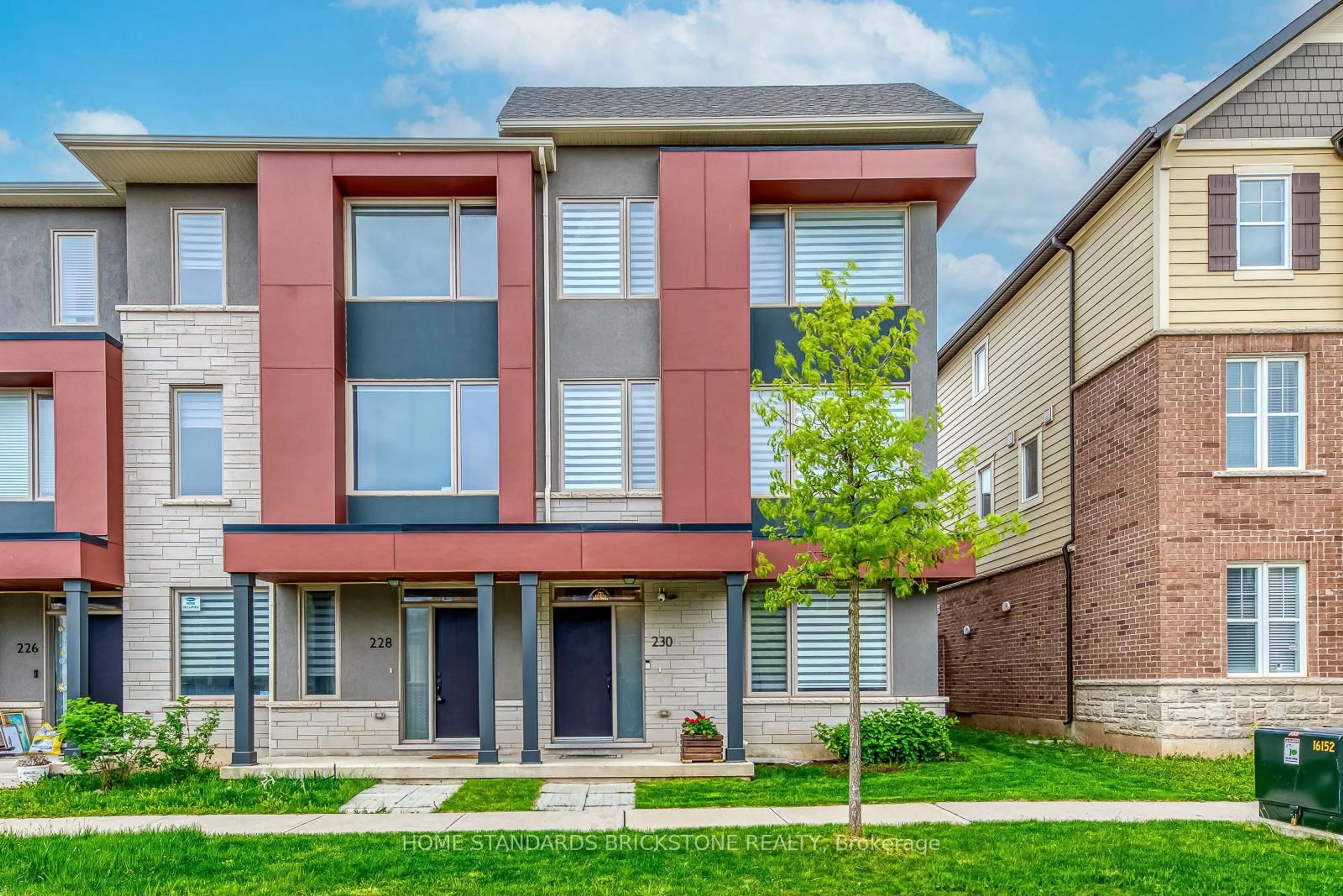 Home with brick exterior material, street for 230 Harold Dent Tr, Oakville Ontario L6M 1S2