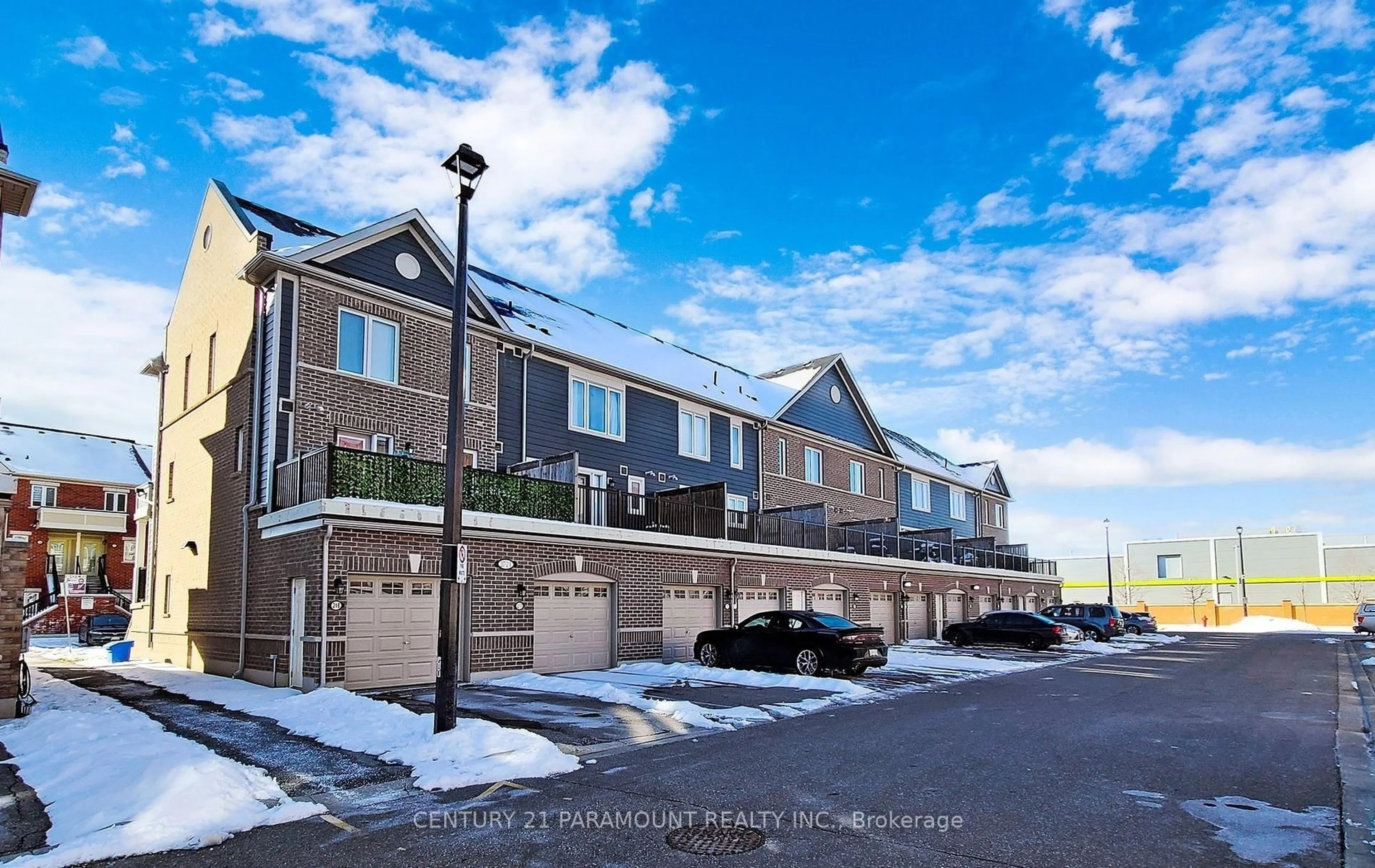 A pic from outside/outdoor area/front of a property/back of a property/a pic from drone, street for 250 Sunny Meadow Blvd #213, Brampton Ontario L7A 0A1