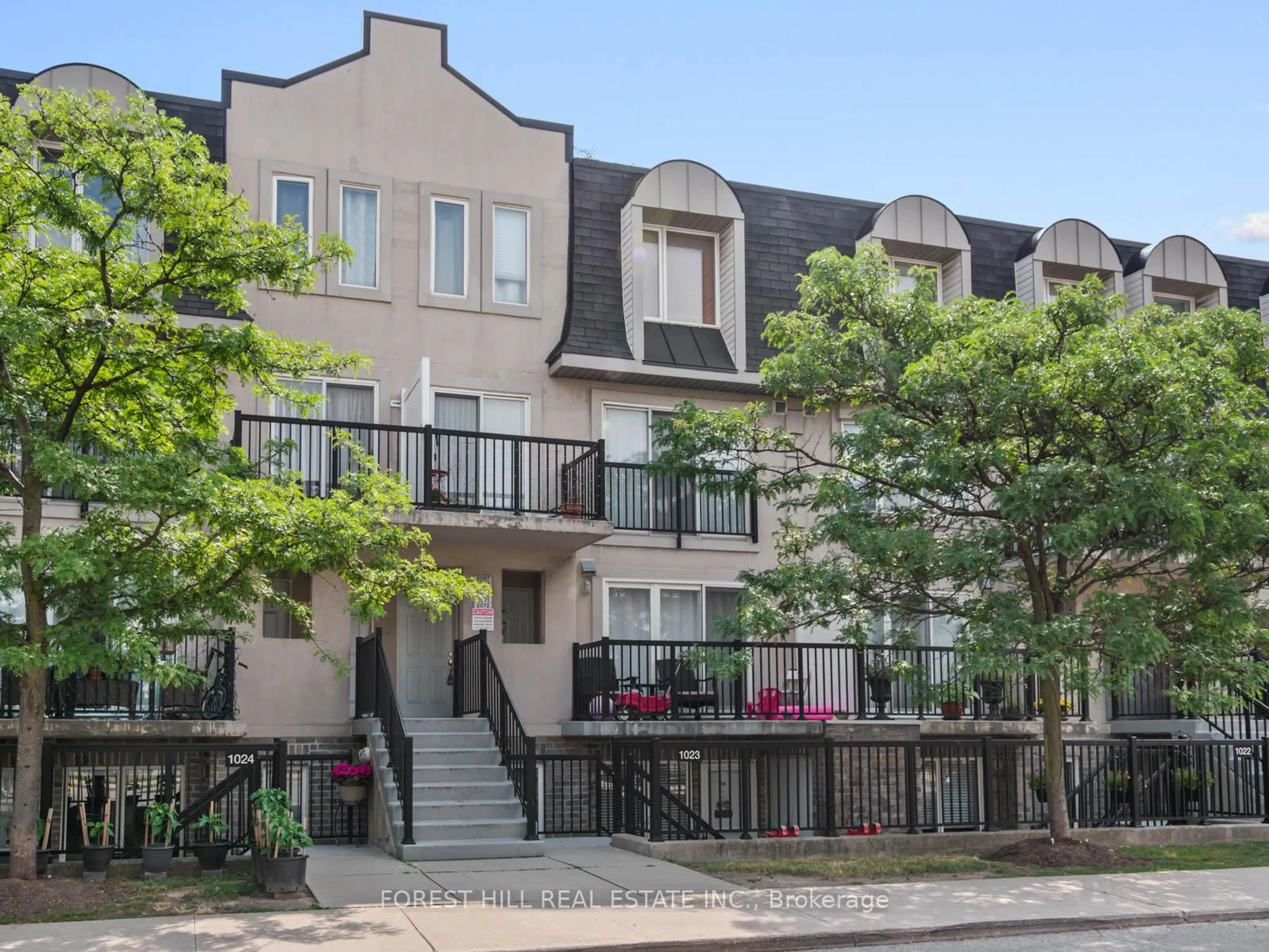 Patio, street for 65 George Appleton Way #2069, Toronto Ontario M3M 0A2
