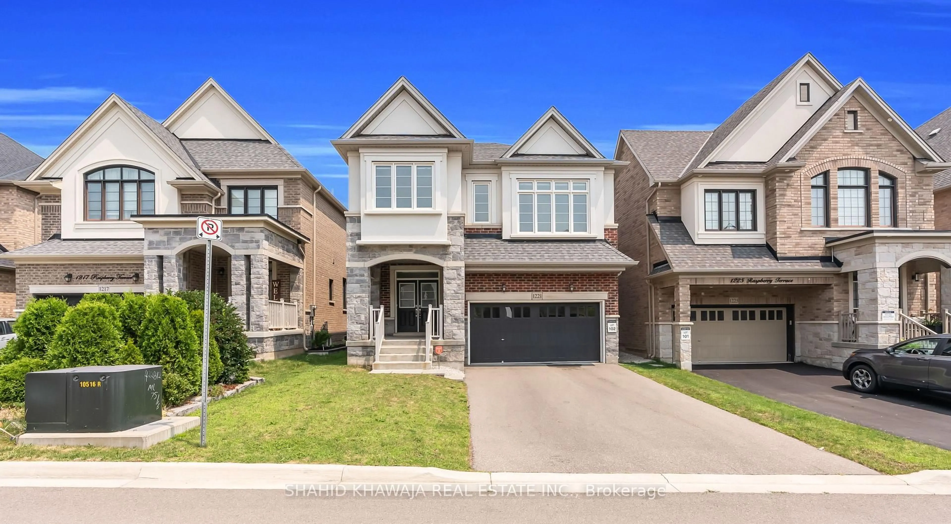 Home with brick exterior material, street for 1221 Raspberry Terr, Milton Ontario L9T 2X5
