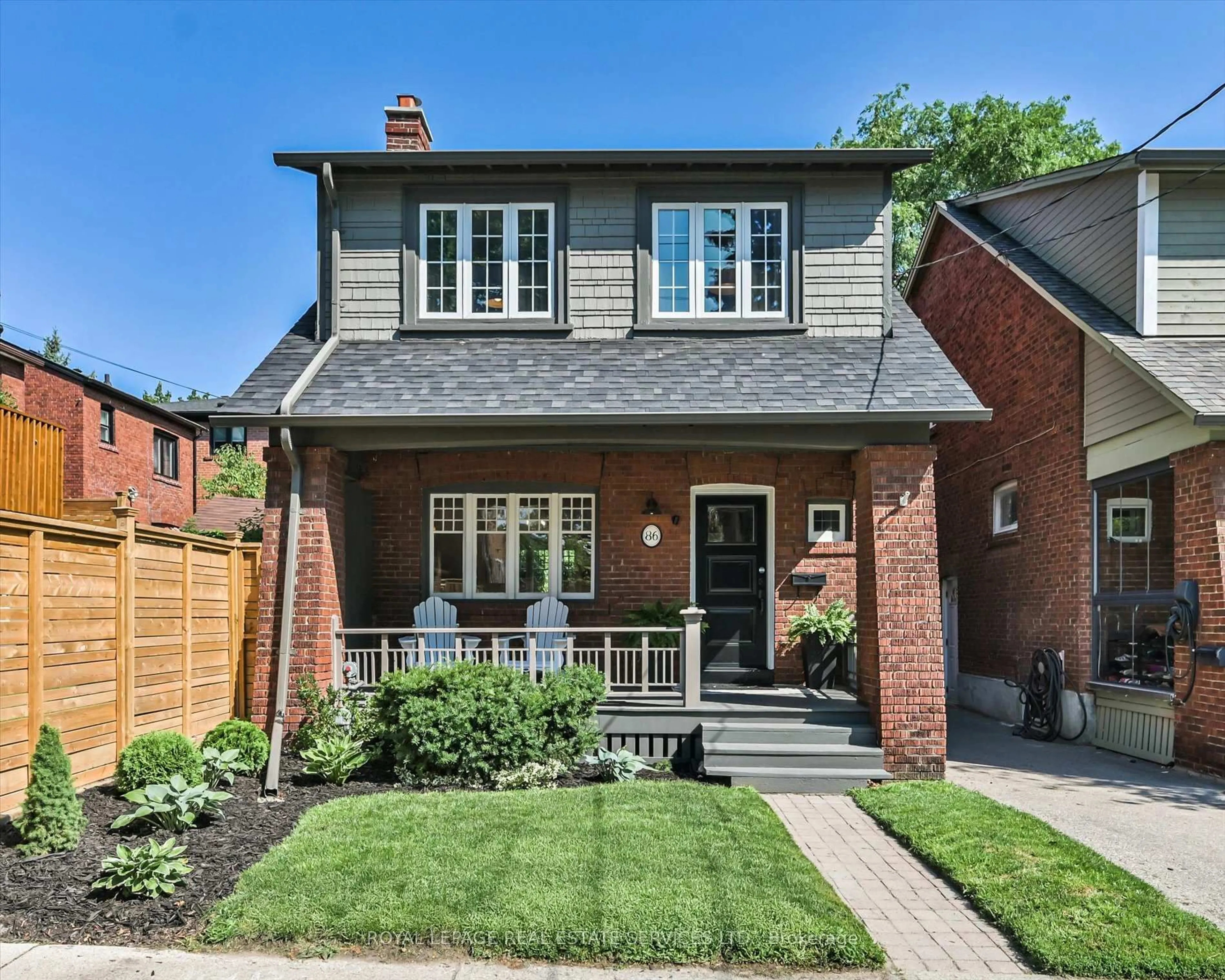 Home with brick exterior material, street for 86 Ardagh St, Toronto Ontario M6S 1Y5