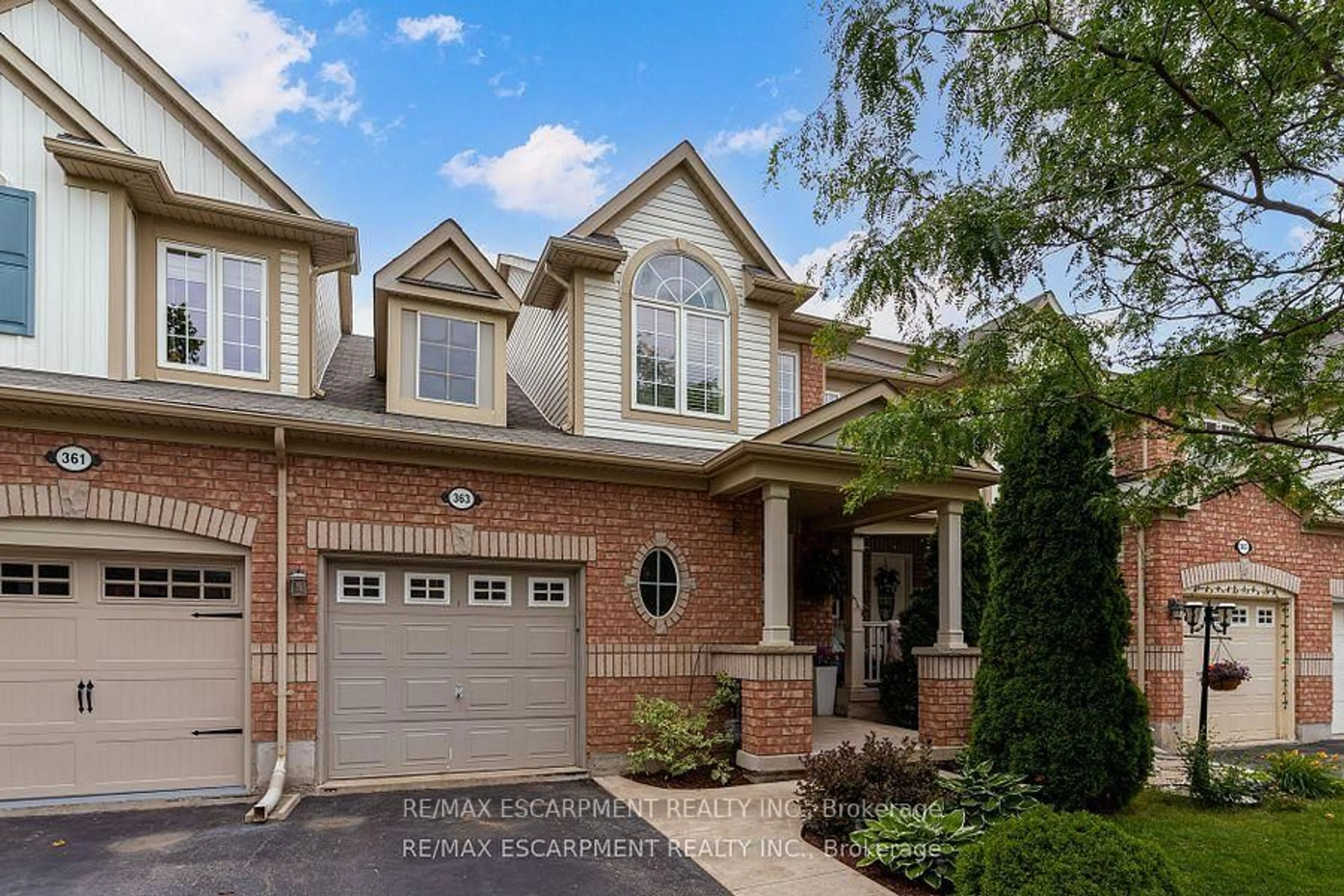 Home with brick exterior material, street for 363 Prosser Circ, Milton Ontario L9T 0P6