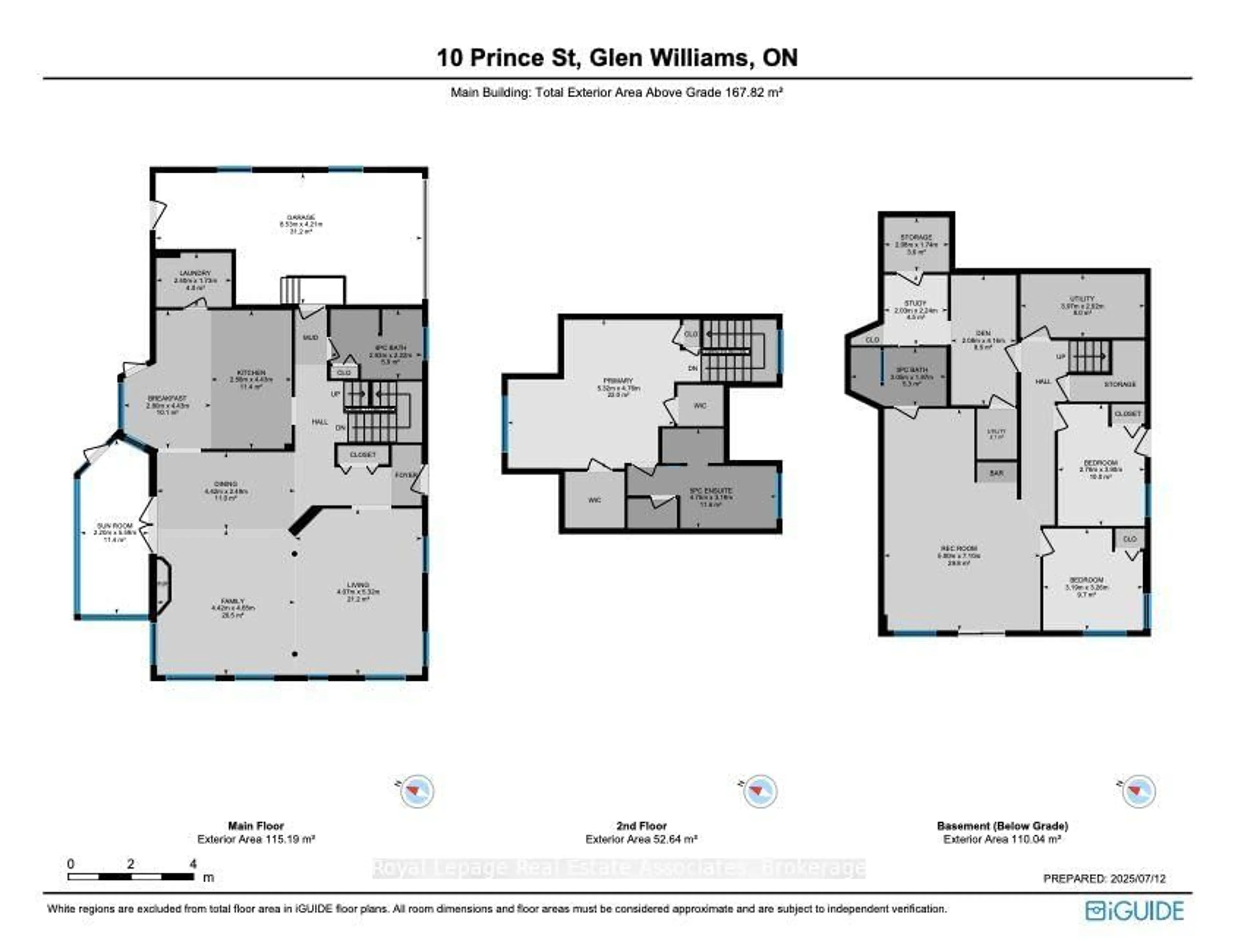 Floor plan for 10 Prince St, Halton Hills Ontario L7G 2X2