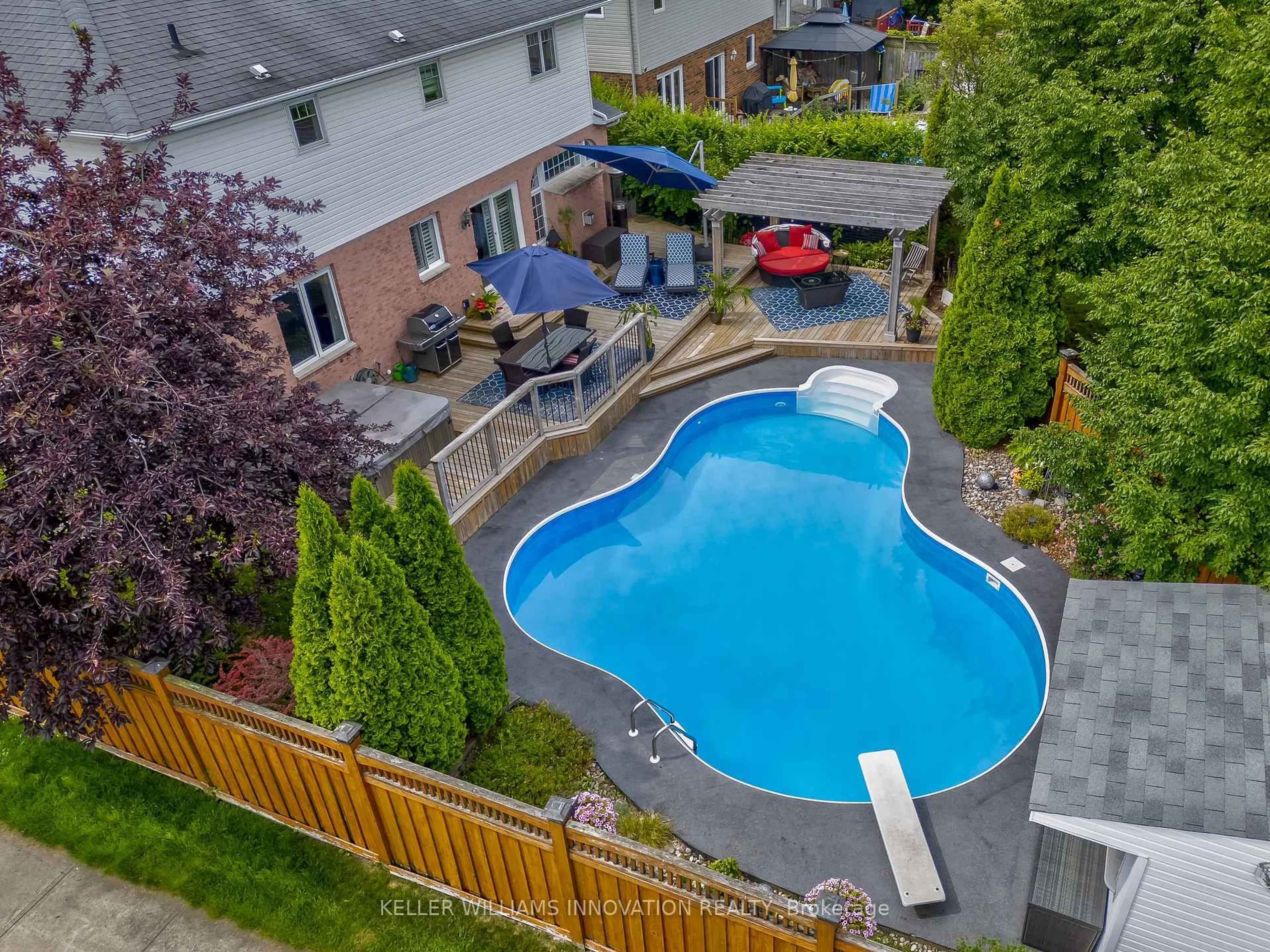 Pool for 2037 Waterbridge Dr, Burlington Ontario L7M 4G6