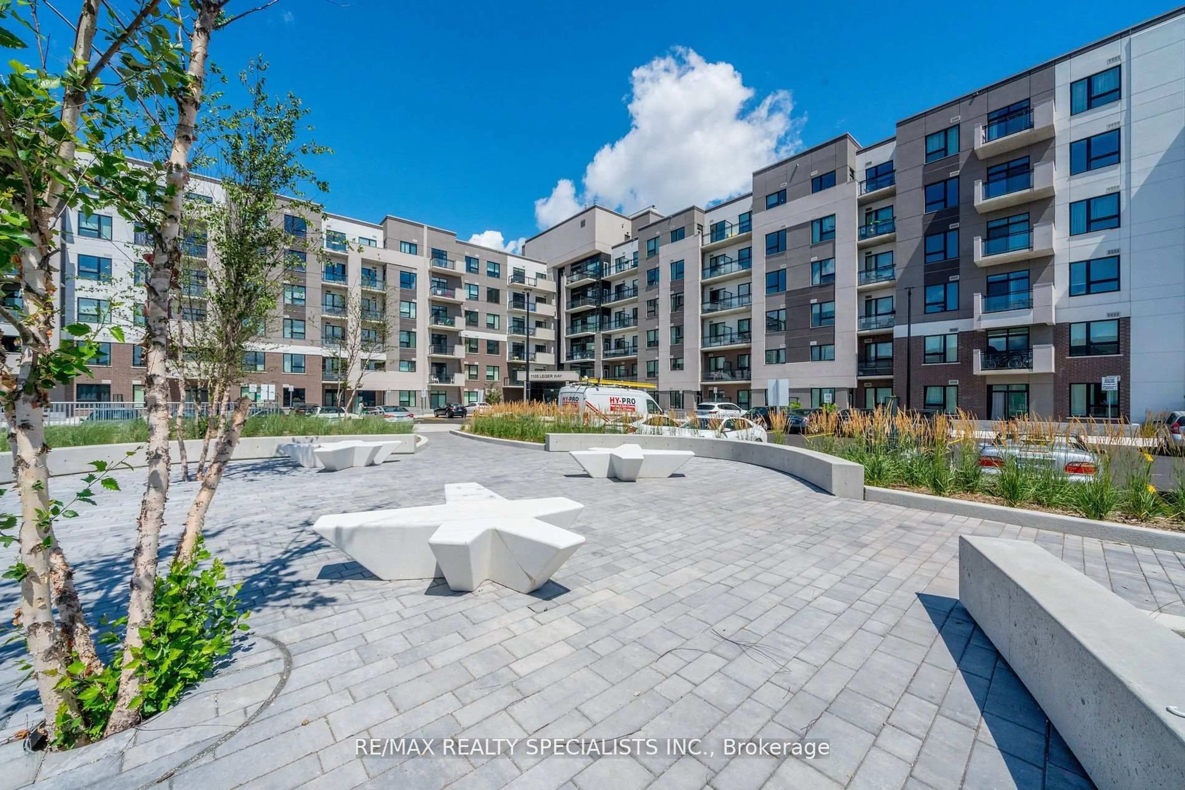 Patio, street for 1105 Leger Way #434, Milton Ontario L9E 1K7