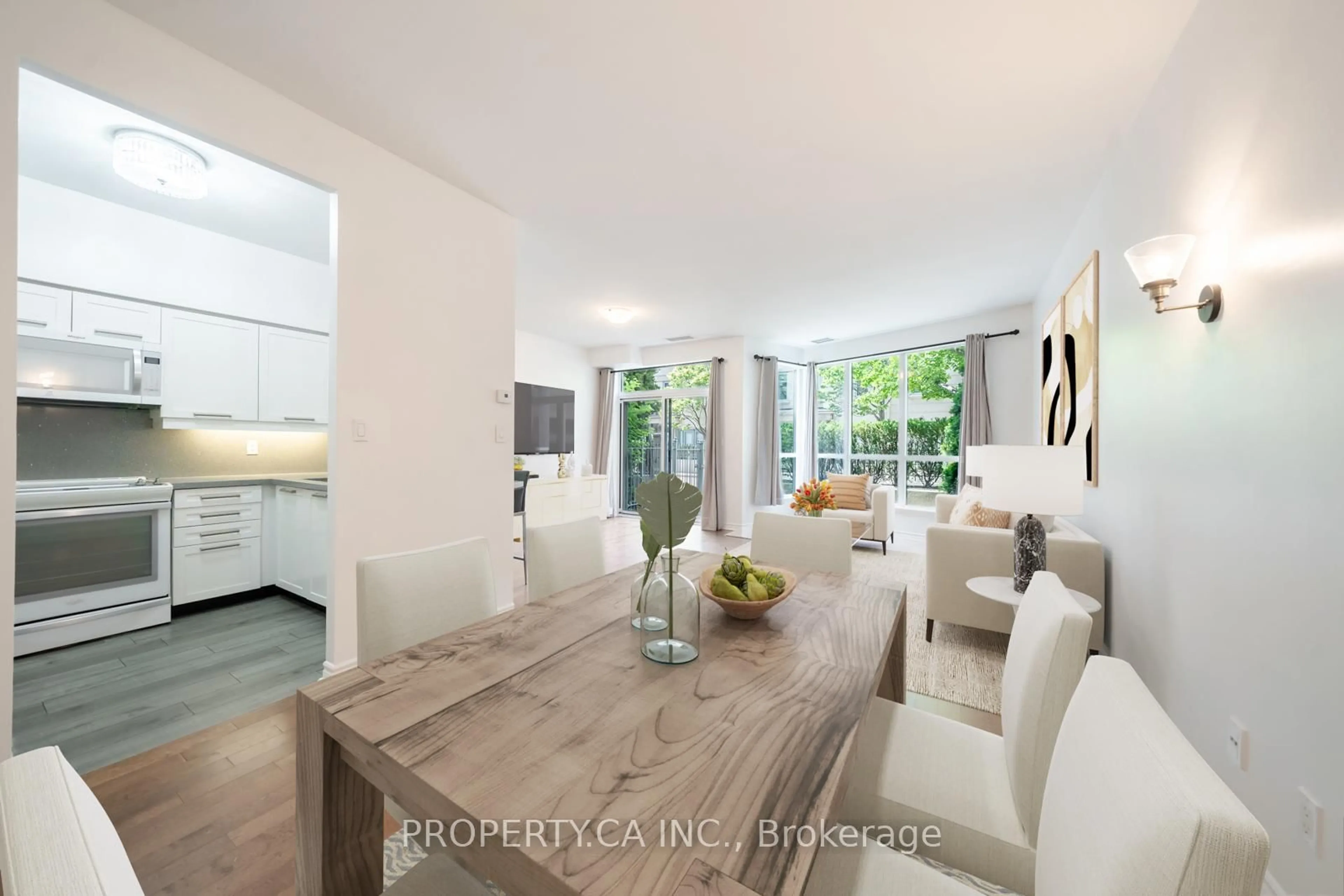 Dining room, unknown for 2111 Lakeshore Blvd #105, Toronto Ontario M8V 4B2
