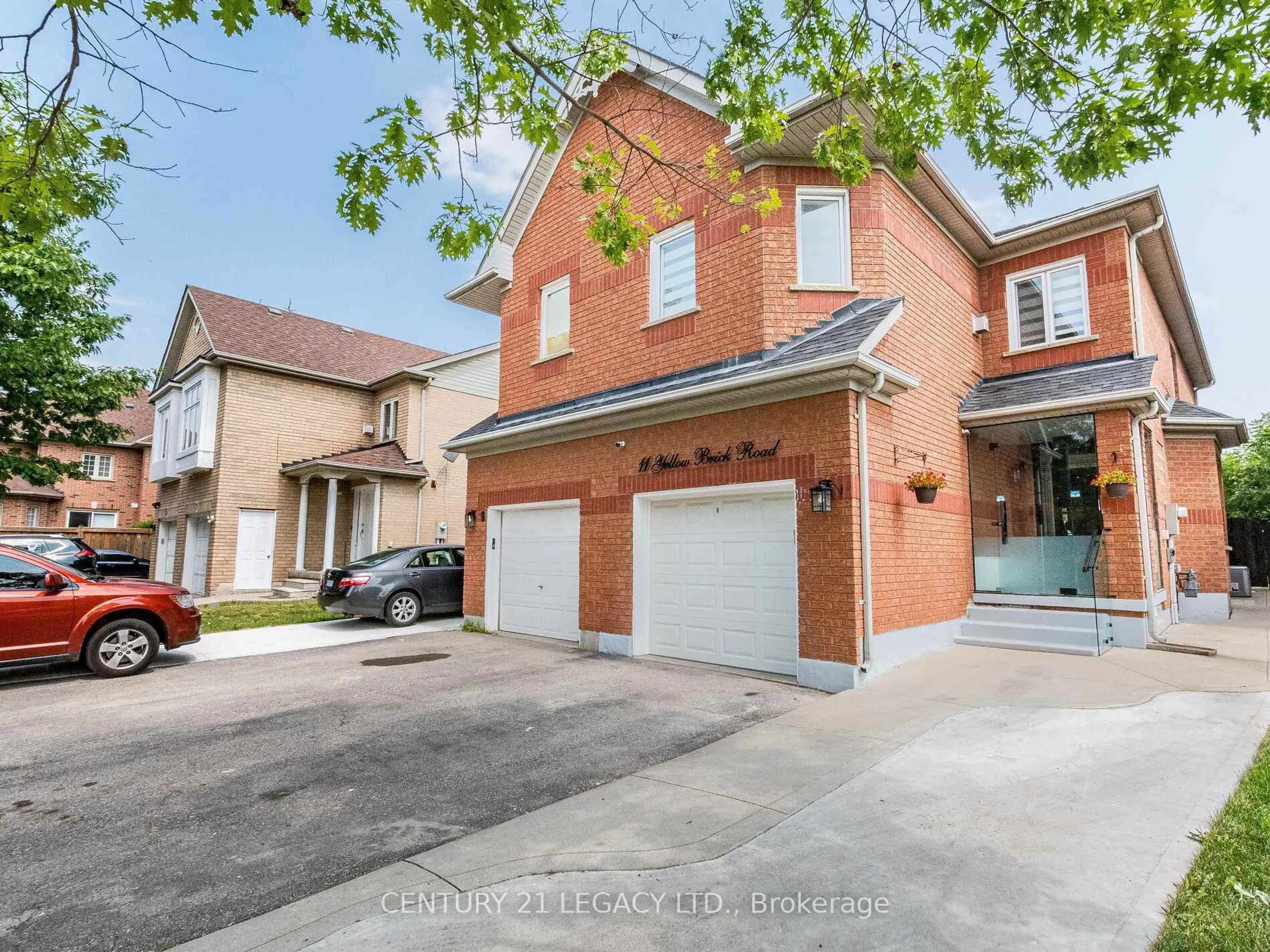 Home with brick exterior material, street for 11 Yellow Brick Rd, Brampton Ontario L6V 4K8