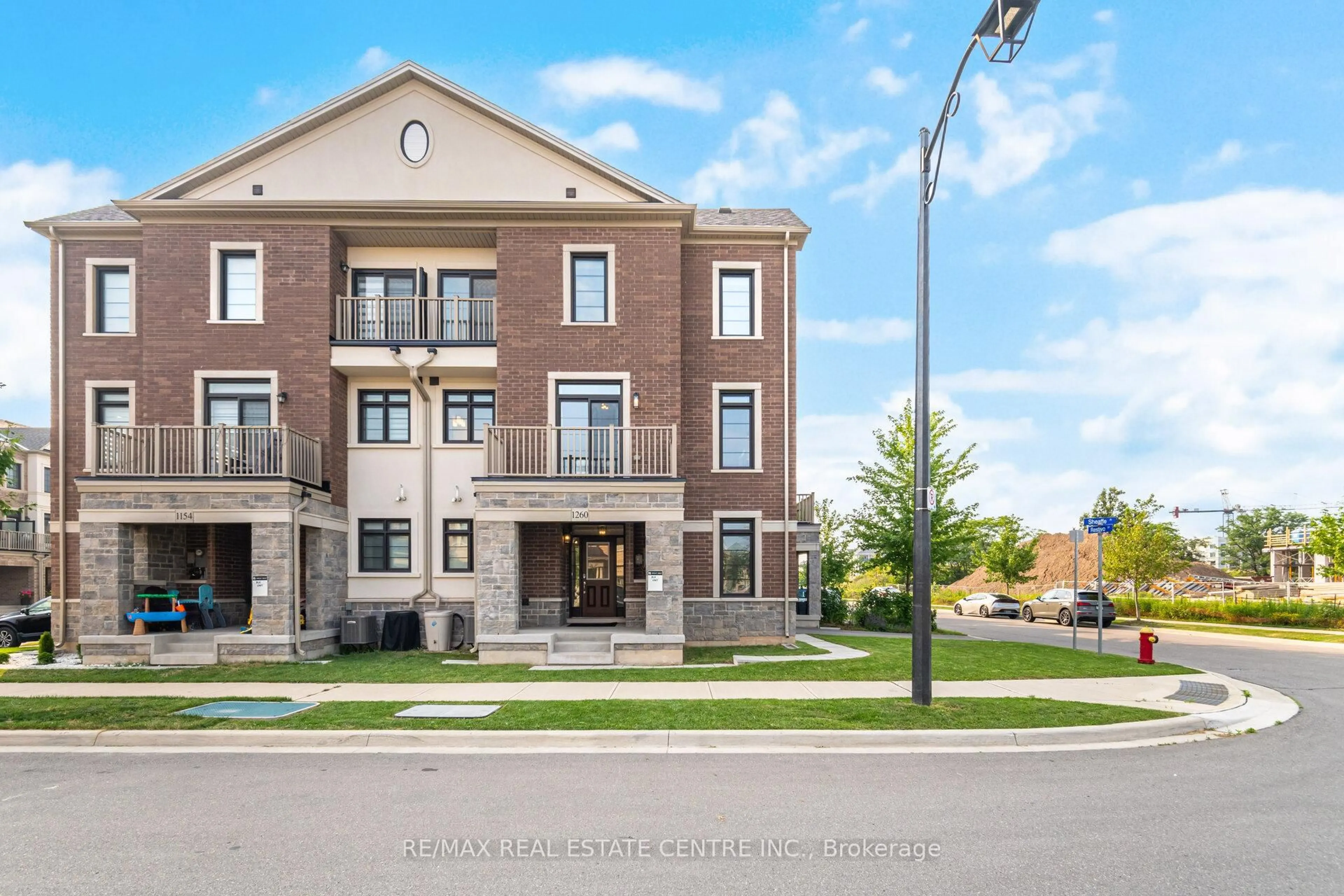 Home with brick exterior material, street for 1260 Restivo Lane, Milton Ontario L9E 1J9