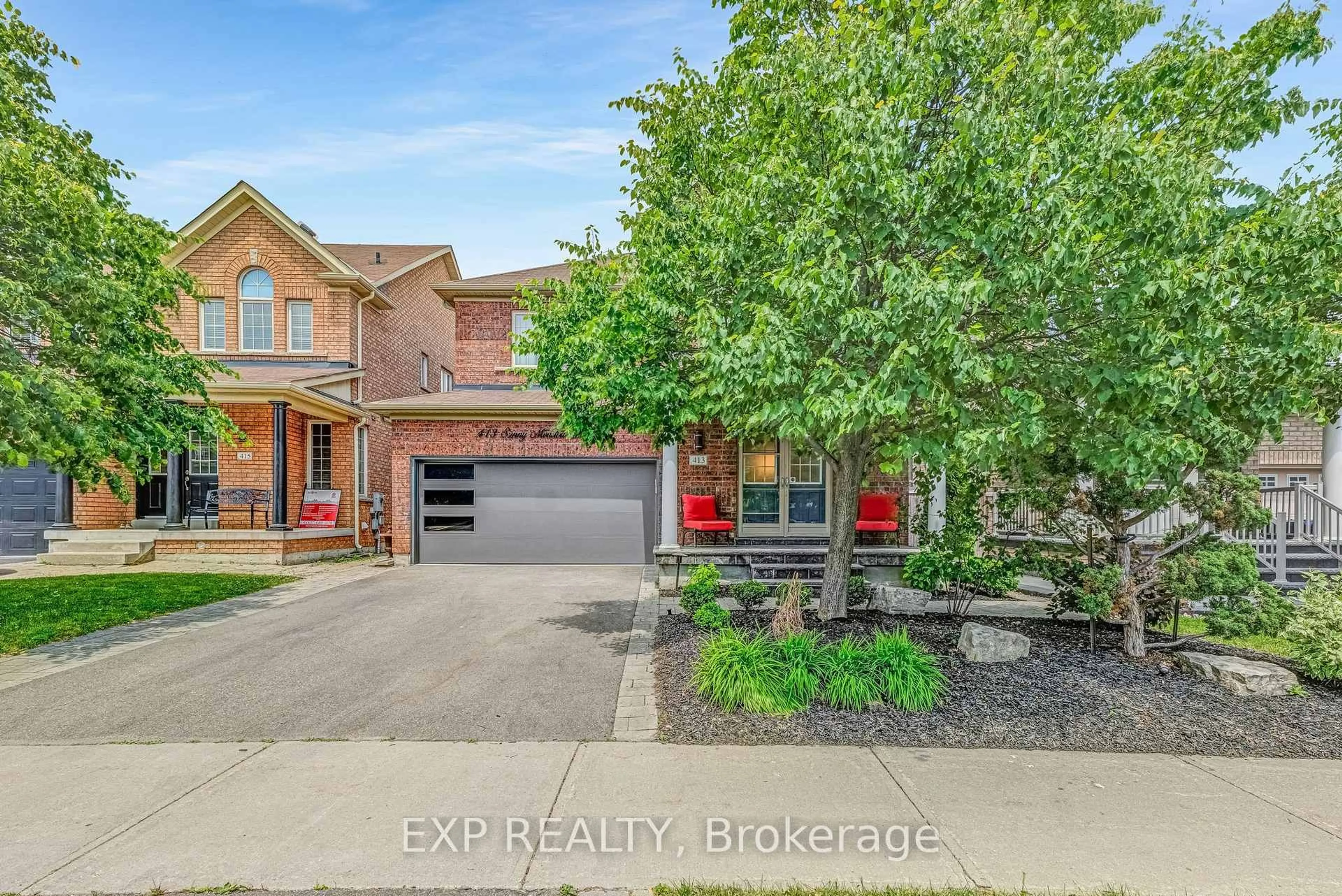 Home with brick exterior material, street for 413 Sunny Meadow Blvd, Brampton Ontario L6R 0L6