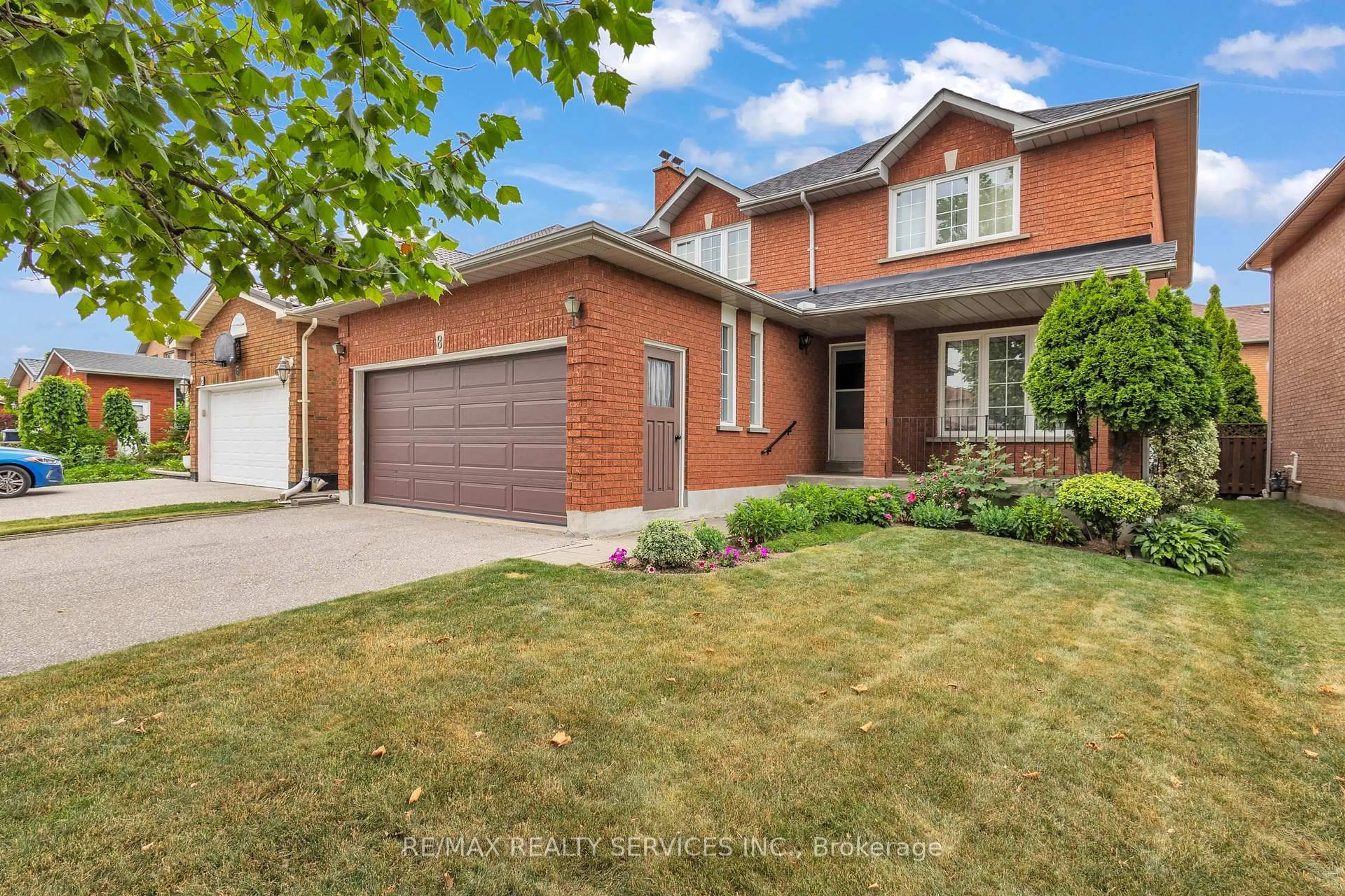 Home with brick exterior material, street for 8 Thoroughbred Cres, Toronto Ontario M9W 6X7