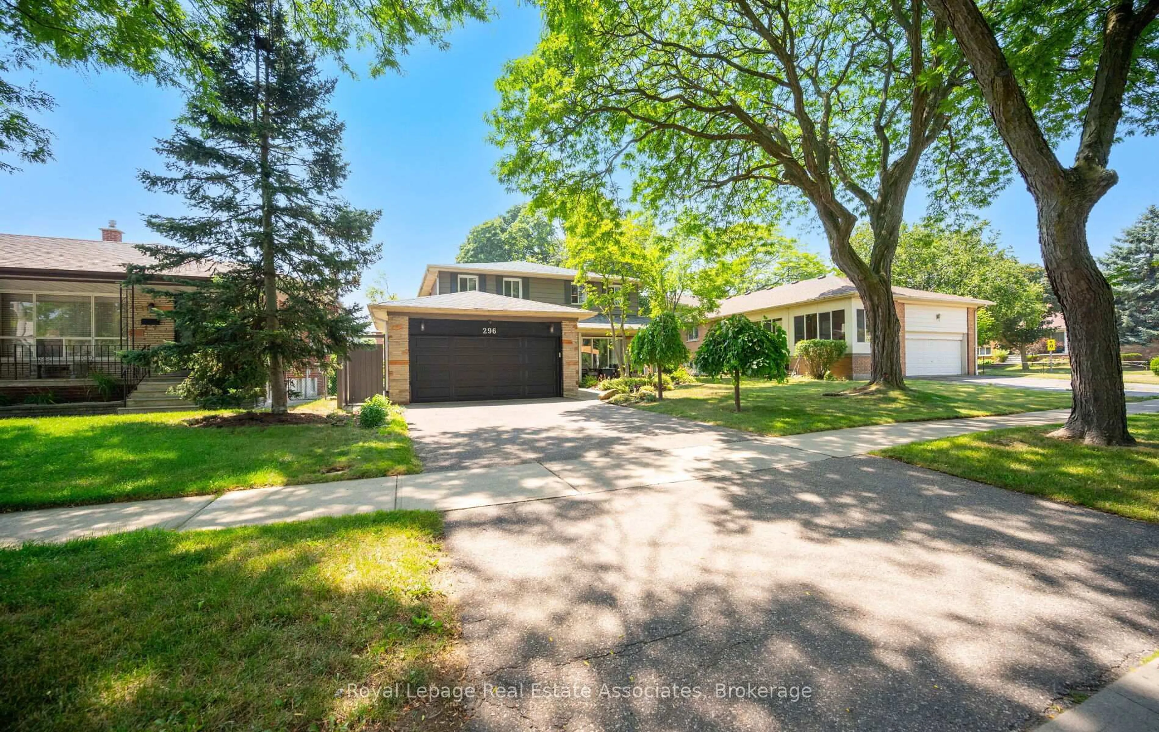 Home with brick exterior material, street for 296 Chantenay Dr, Mississauga Ontario L5A 1E7