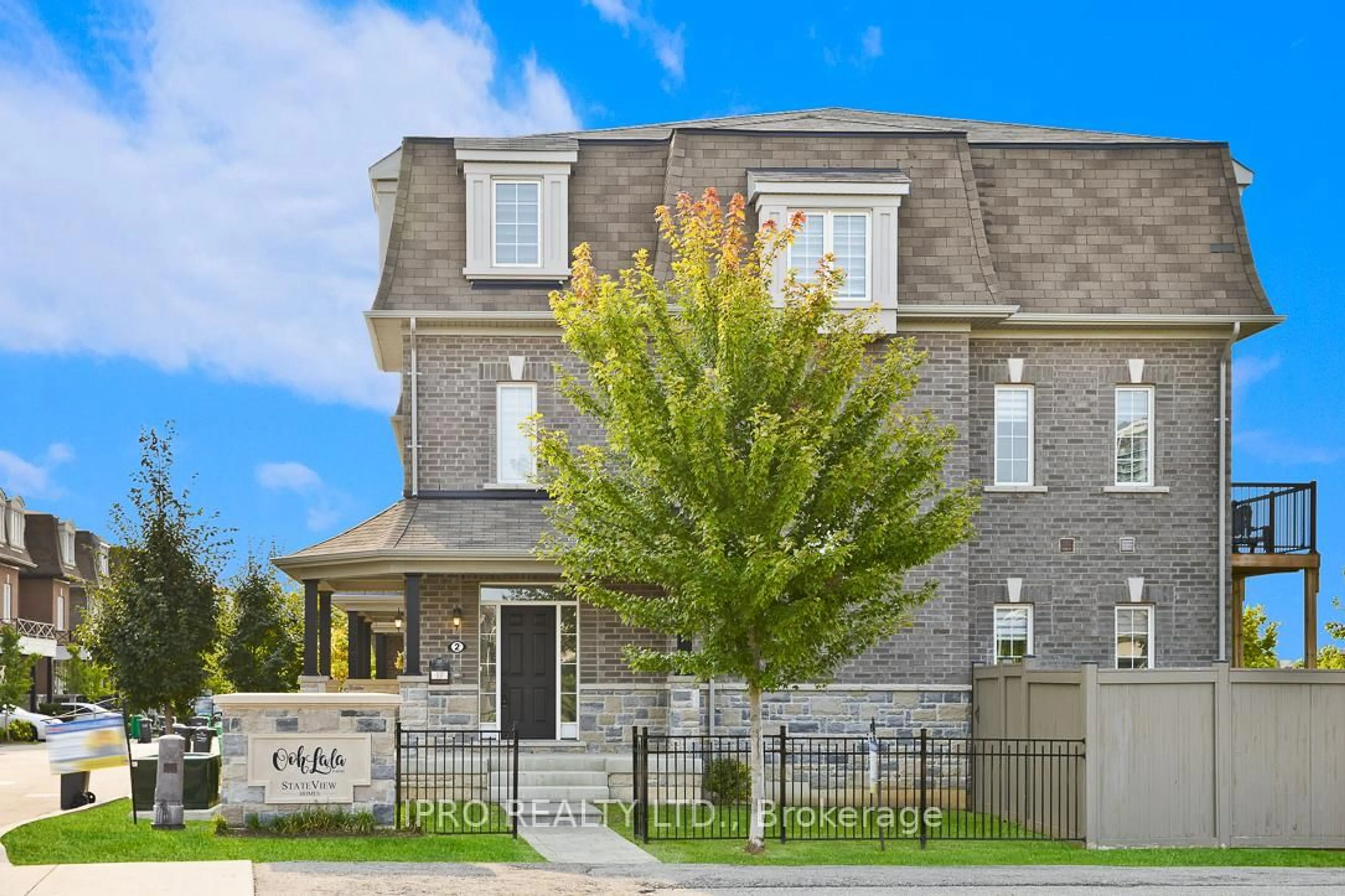 Home with brick exterior material, street for 2 Pomarine Way, Brampton Ontario L6X 0E4
