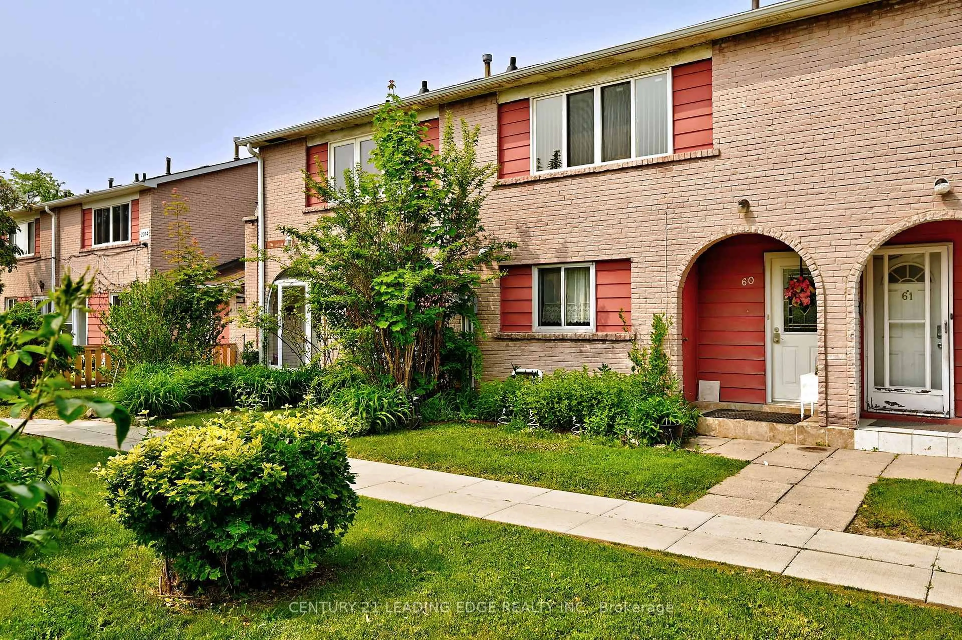 Home with brick exterior material, street for 2016 Martin Grove Rd #60, Toronto Ontario M9V 4A3