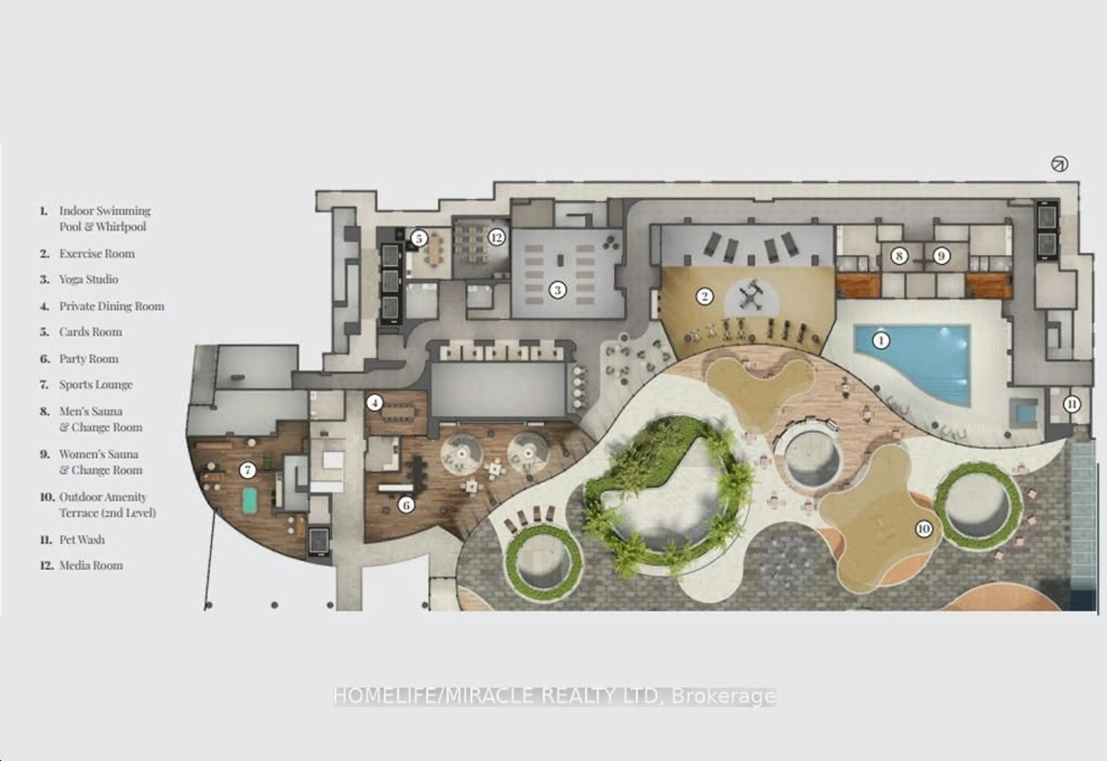 Floor plan for 5105 Hurontario St #3109, Mississauga Ontario L4Z 3X7