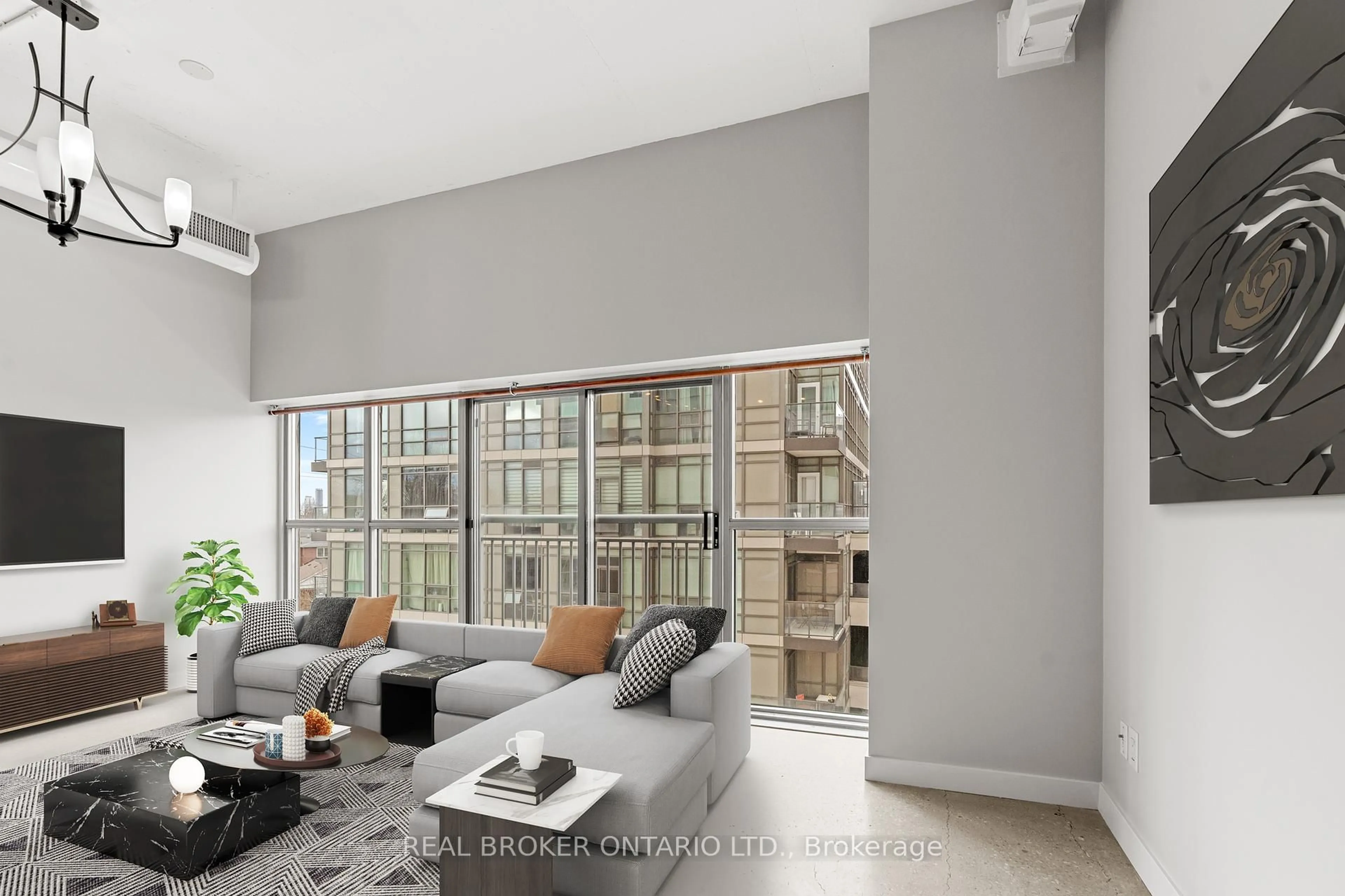Living room with furniture, unknown for 2 Fieldway Rd #311, Toronto Ontario M8Z 0B9