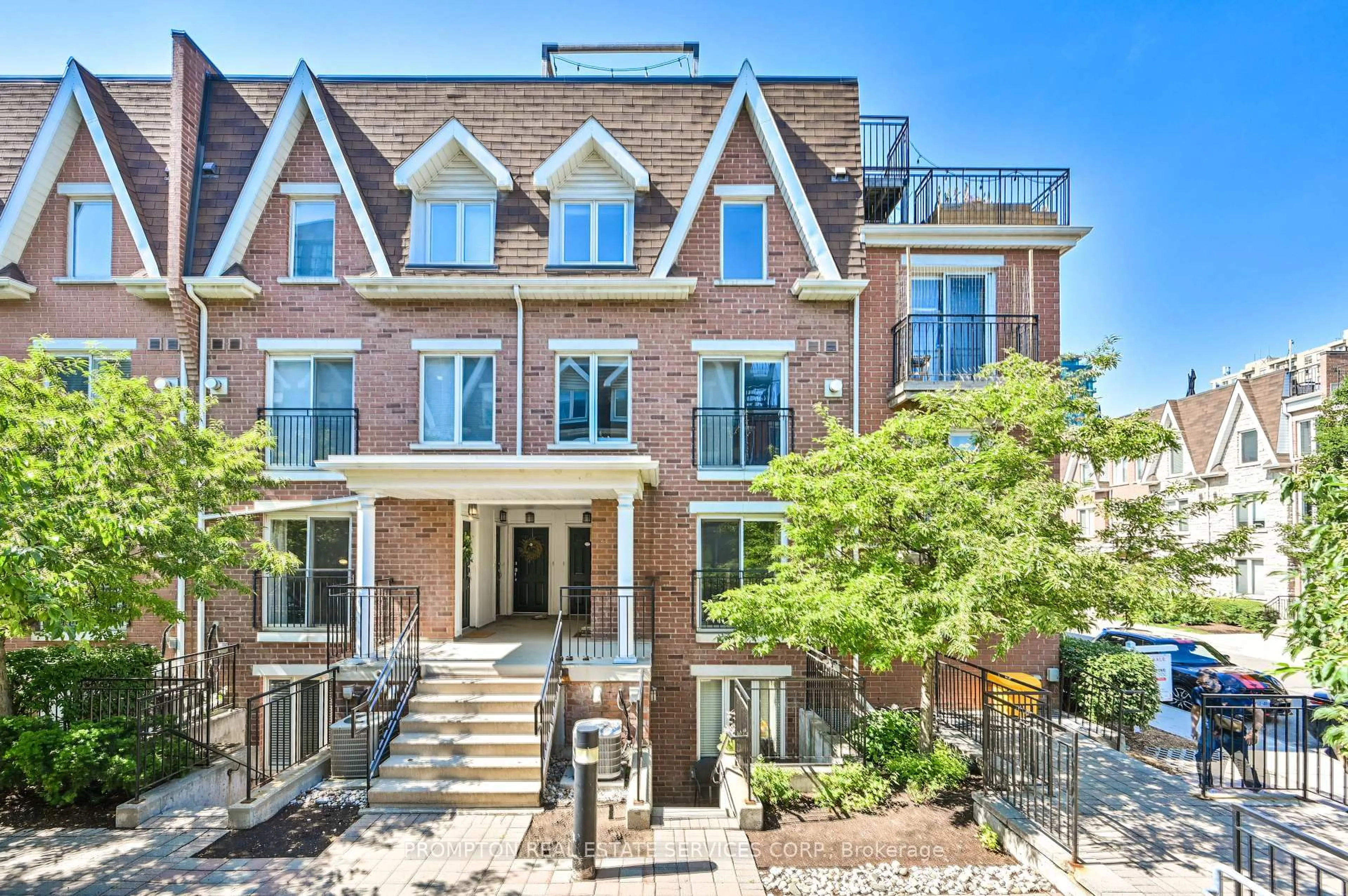 Home with brick exterior material, street for 18 Laidlaw St #1030, Toronto Ontario M6K 1X2
