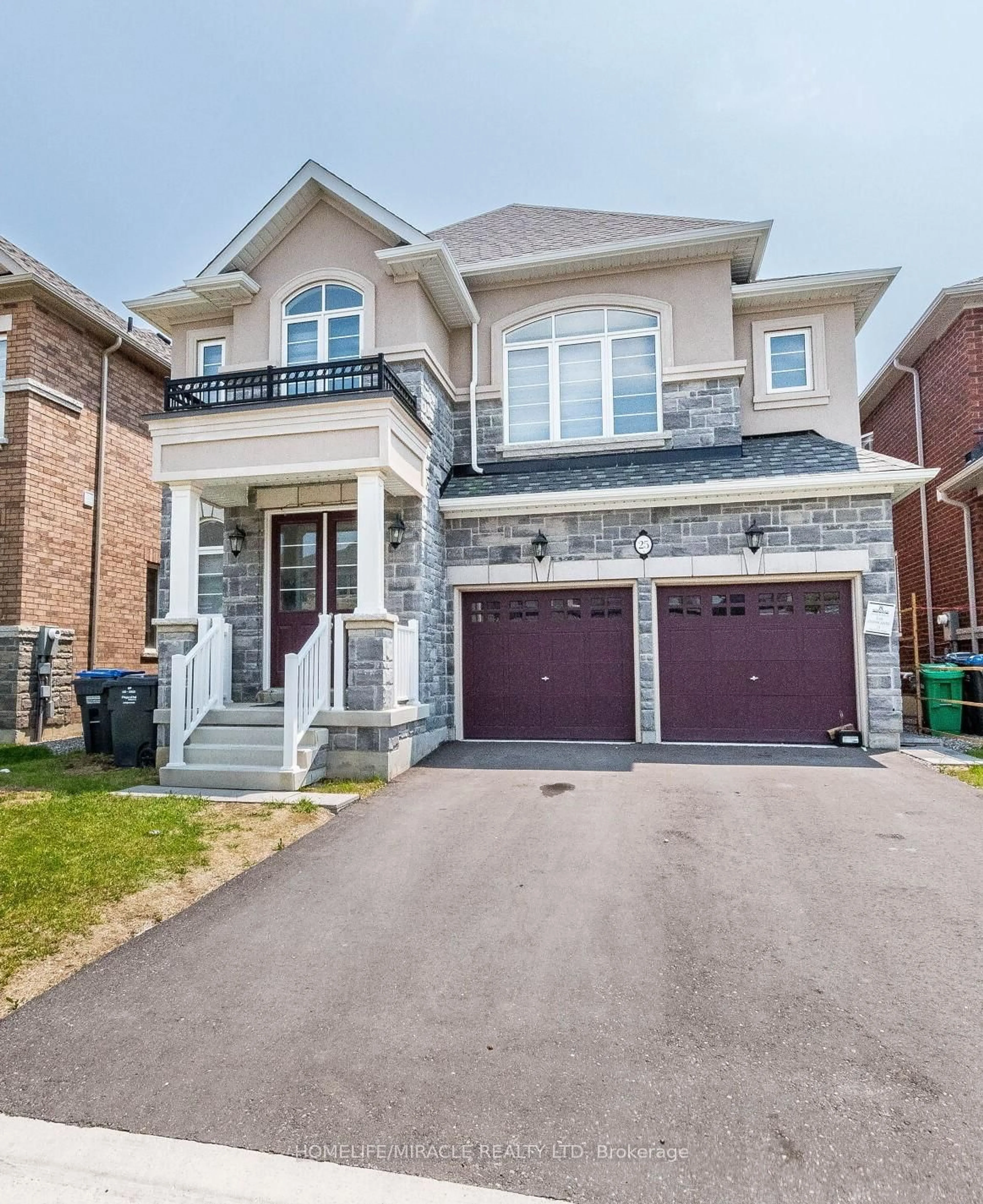 Home with brick exterior material, street for 25 Kambalda Rd, Brampton Ontario L7A 5J3