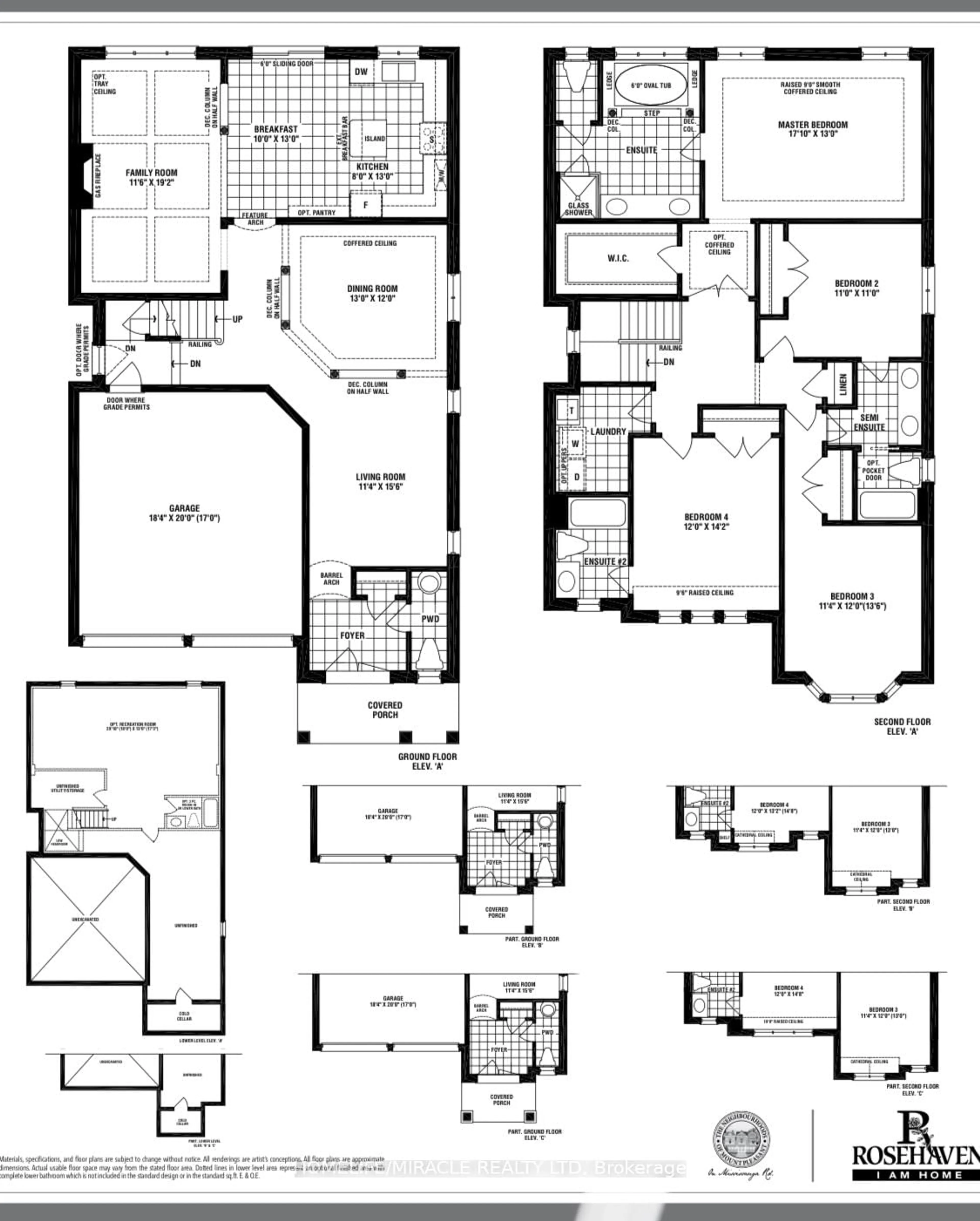 Floor plan for 25 Kambalda Rd, Brampton Ontario L7A 5J3